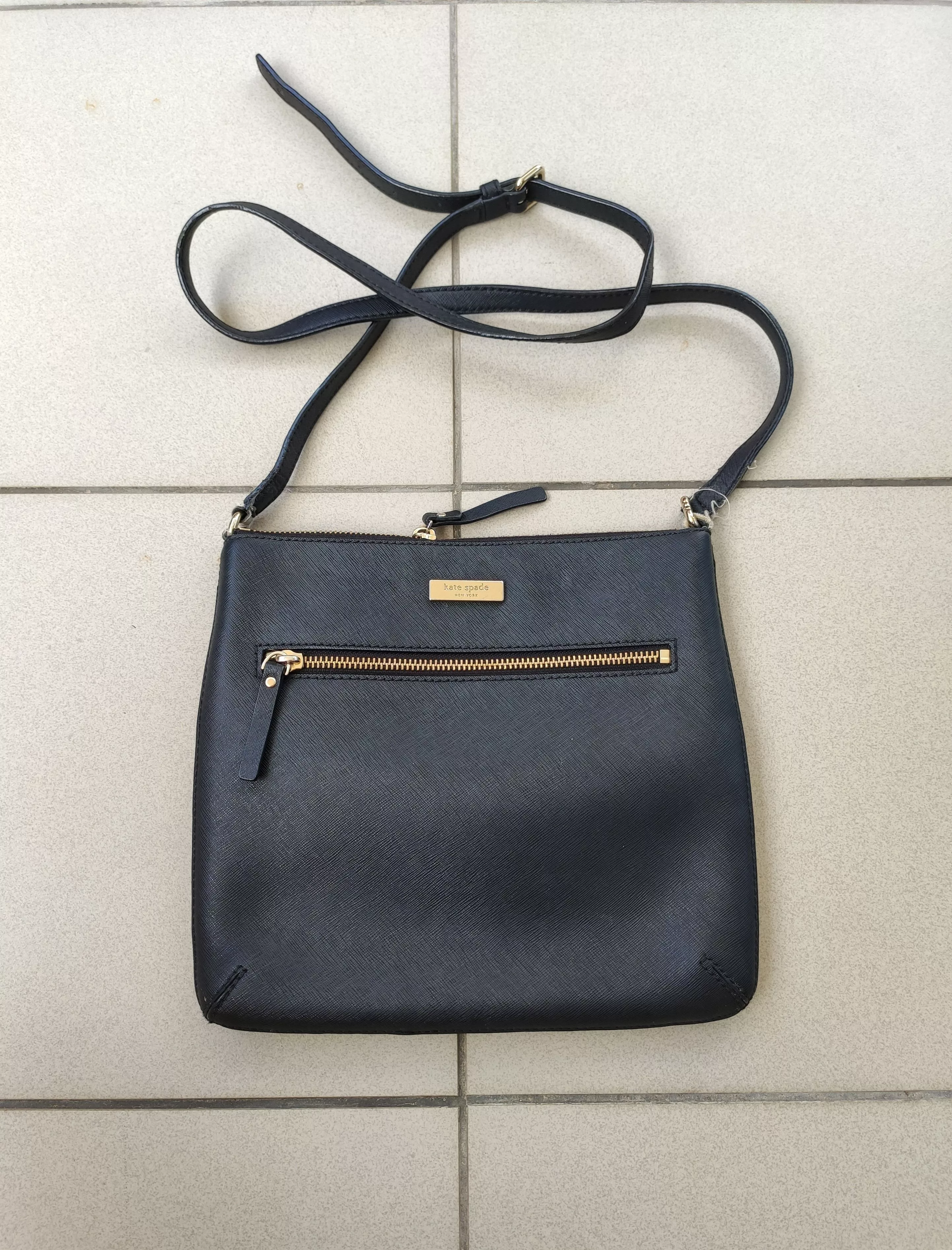 Designer Mini Bags Designer × Kate Spade Kate Spade classic leather bag Black