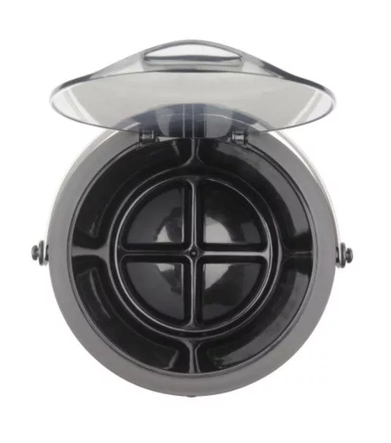 Steel Ice Bucket & Tong Set