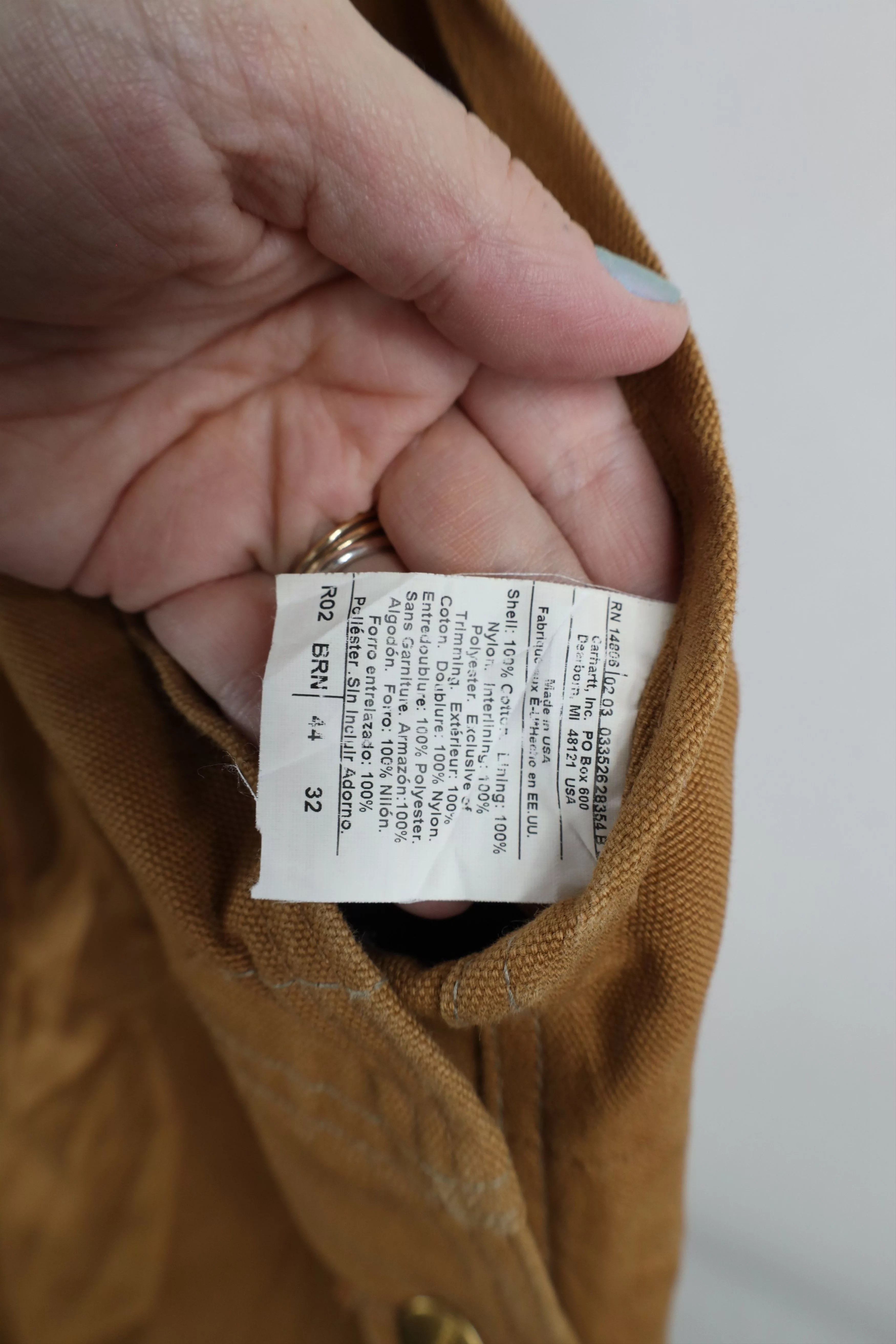 Carhartt Overalls Jumpsuits Carhartt × Vintage Vintage Y2K 2002 Carhartt Wide Leg Double Knee Overalls Brown