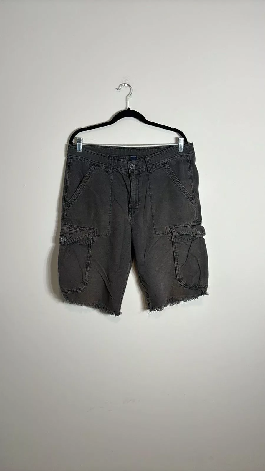 True Religion Shorts True Religion Cargo Shorts Gray Streetwear