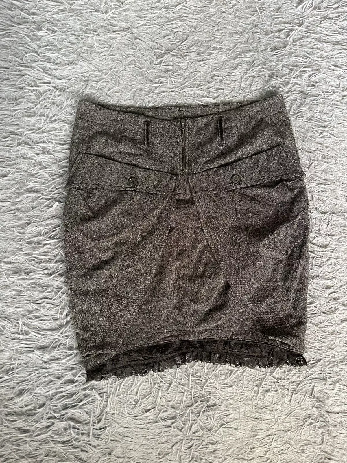 Transit Mini Skirts Transit × Transit Uomo Transit par such avant garde mini skirt Gray Avant-Garde