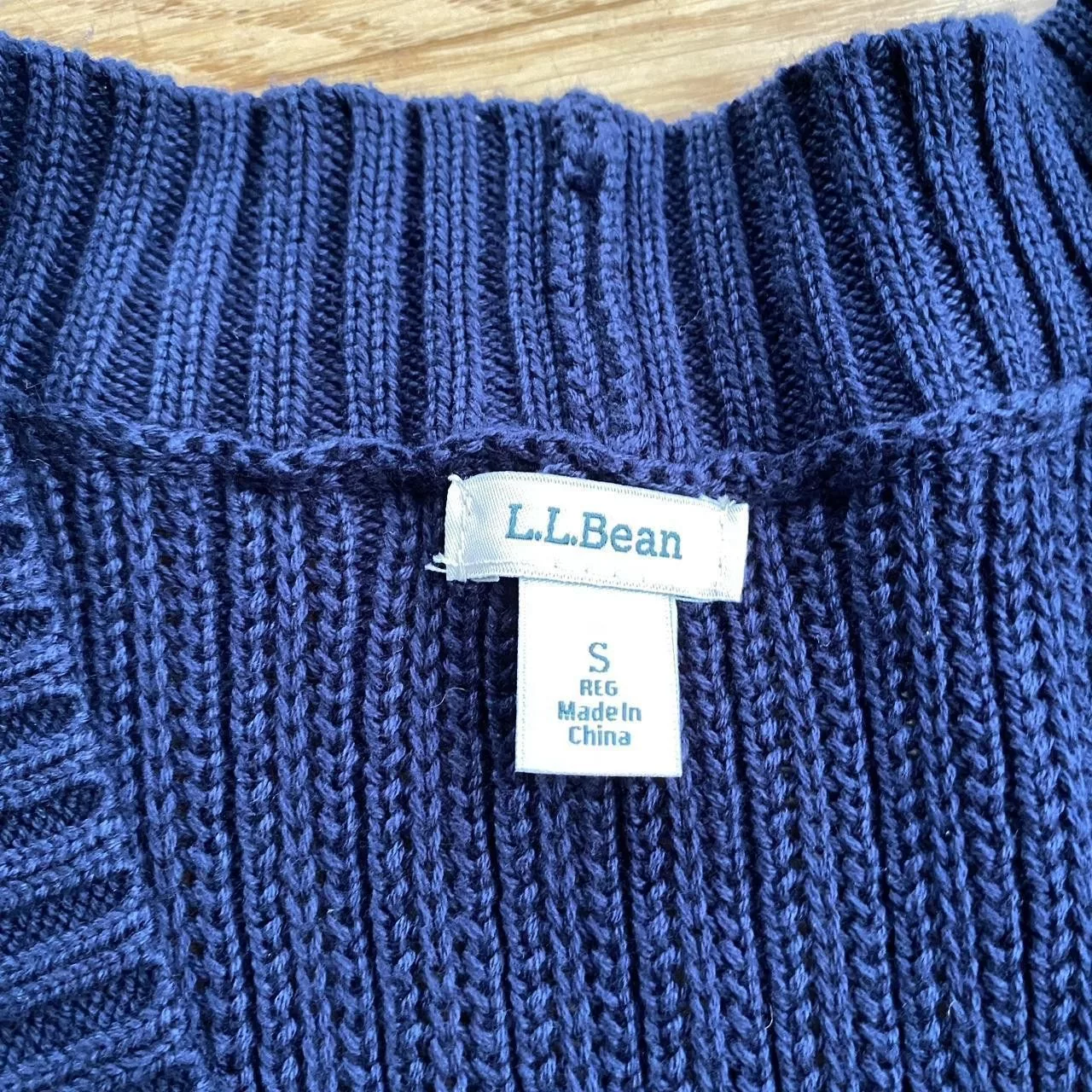 L.L. Bean Sweaters L.L. Bean L.L Bean open sweater Blue