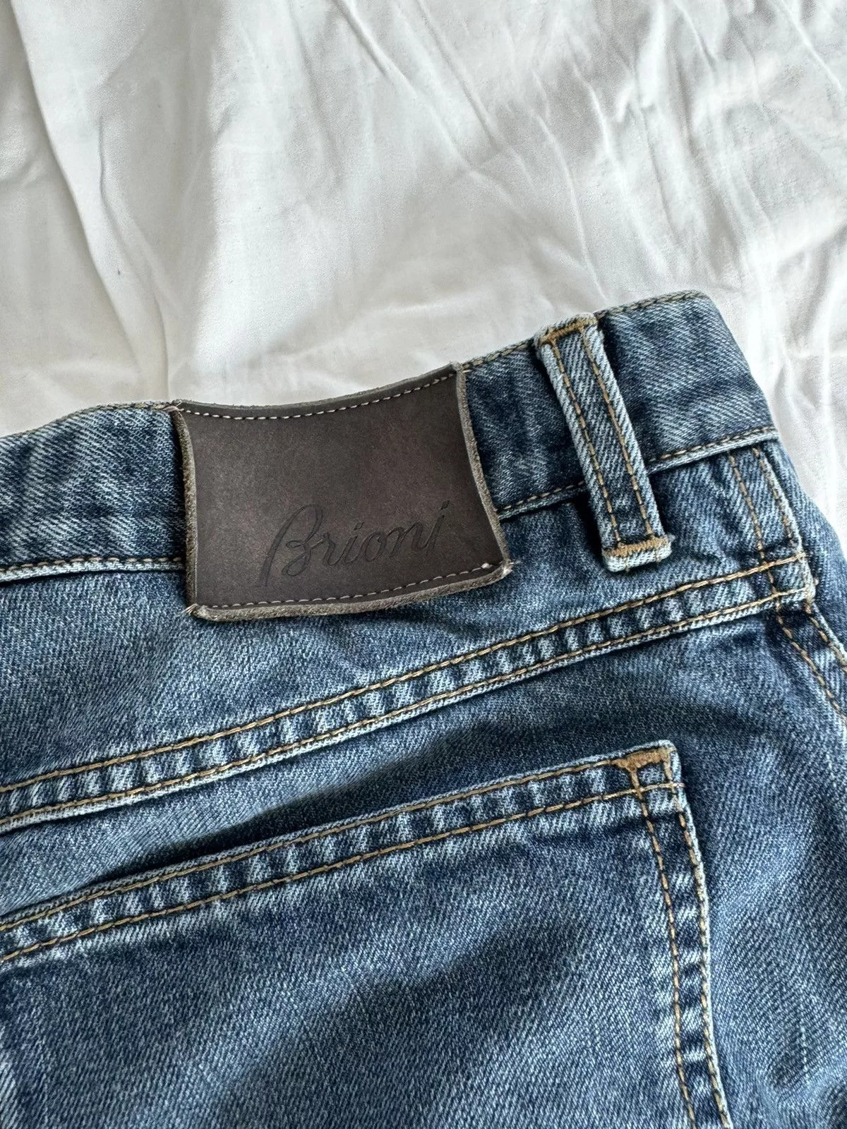 Brioni Denim BRIONI relaxed fit jeans Blue