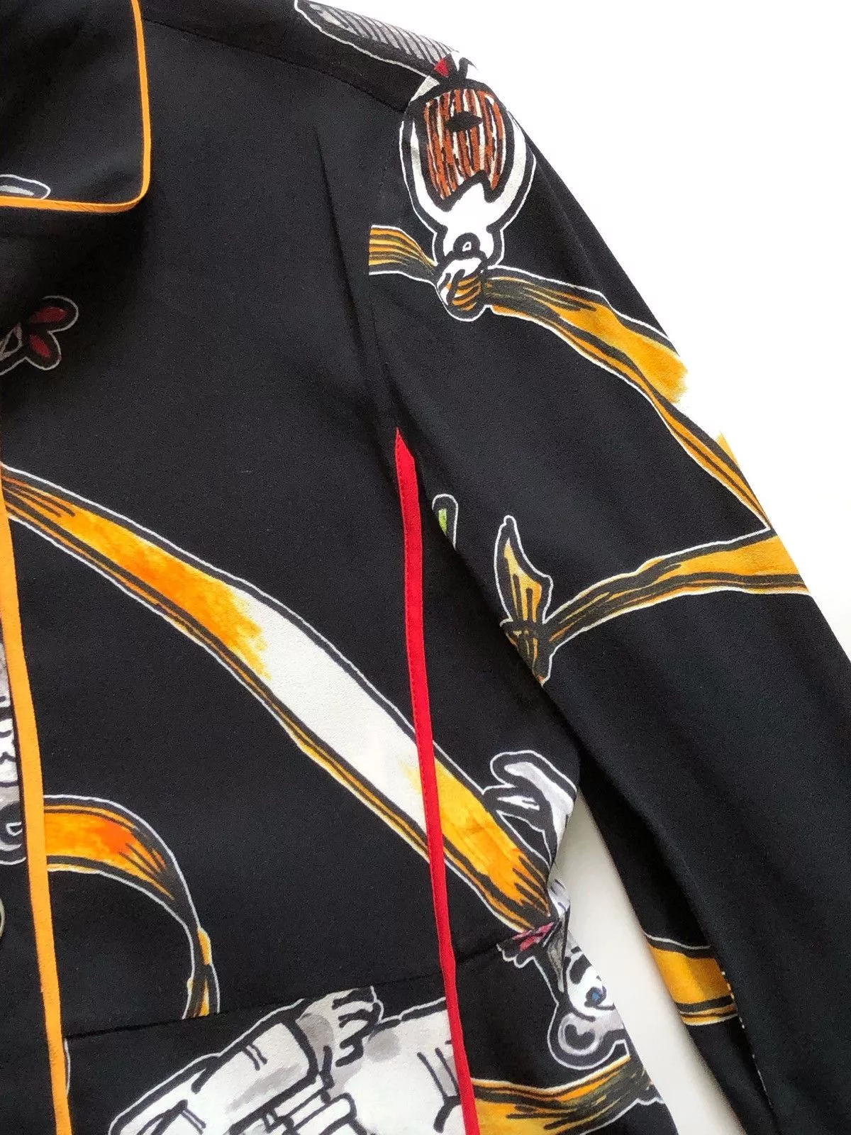 Marni Button Ups Marni viscose shirt X Frank Navin Cracker Jacks print Black