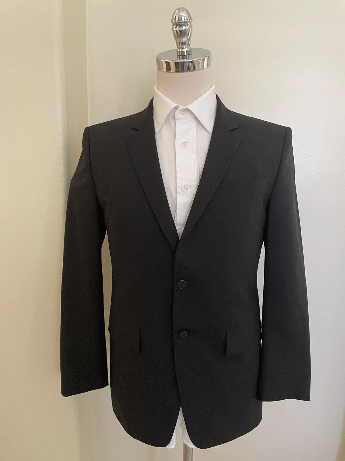 Givenchy Blazers Givenchy Slim Fit Wool Jacket Black