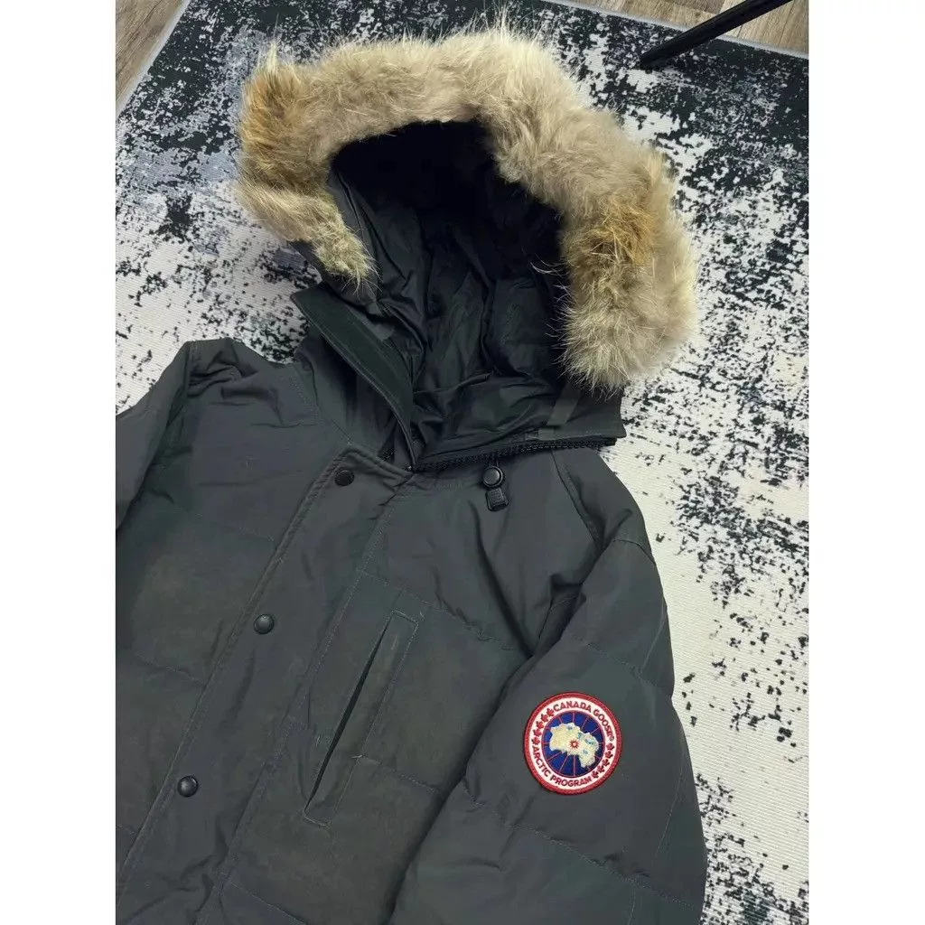 Canada Goose Heavy Coats Canada Goose Expedition Jacket Size M Grey Gray