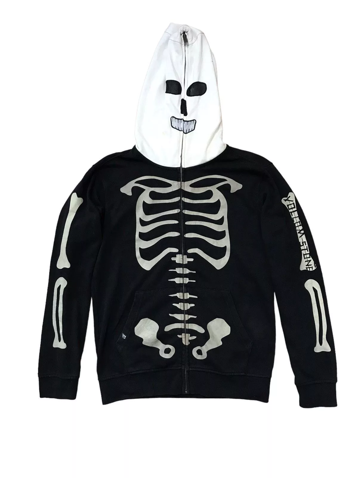 Hysteric Glamour Light Jackets Hysteric Glamour × If Six Was Nine × Volcom Volcom Skeleton Full Hoodie Jacket Black