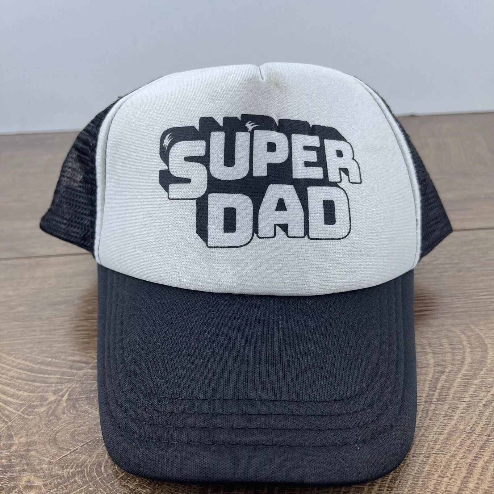 Other Hats Other Super Dad Hat Super Dad Snapback Hat Black Cap Hat Adjustabl
