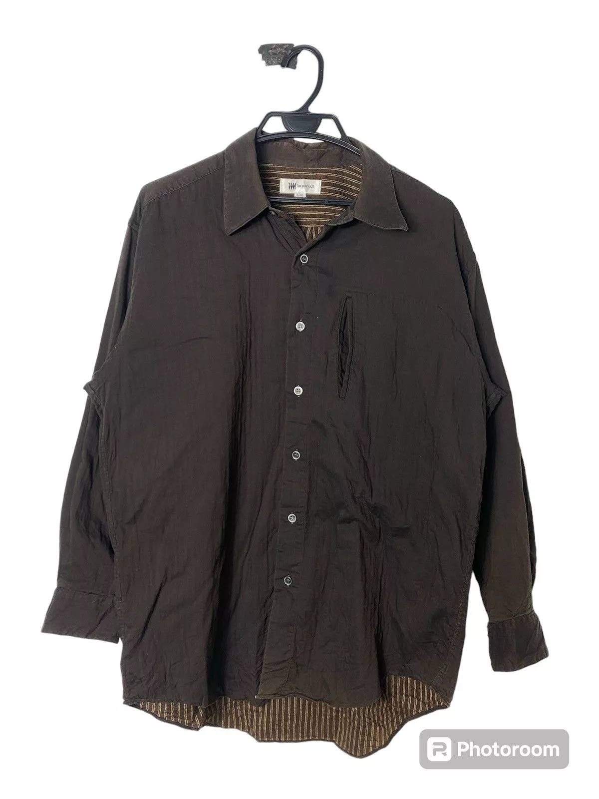 Issey Miyake Shirts Button Ups Issey Miyake × Vintage 💥Last Drop💥Vintage Issey Miyake Long Sleeve Brown