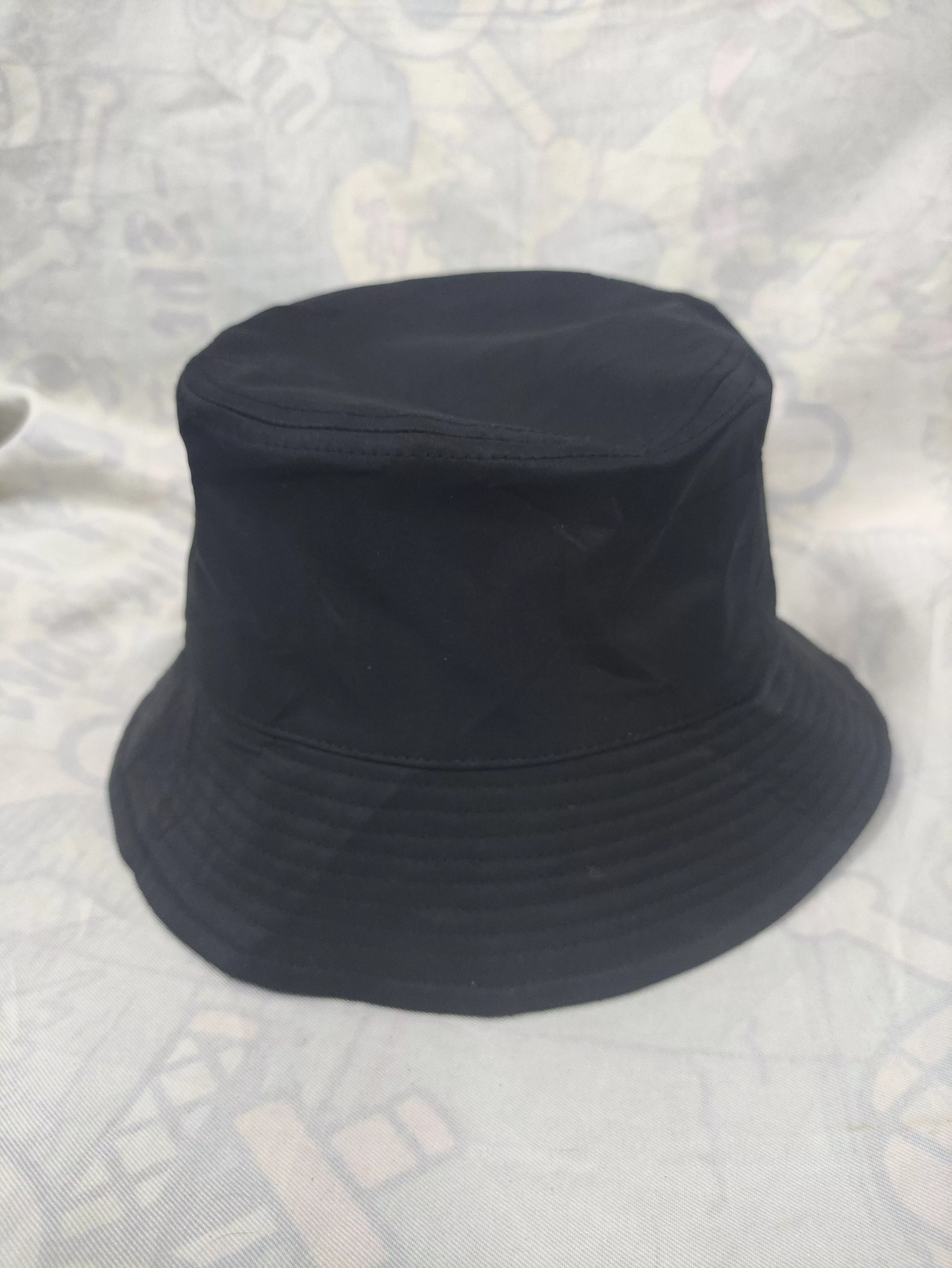 GU Hats GU NYLON BUCKET HAT PLAIN Black