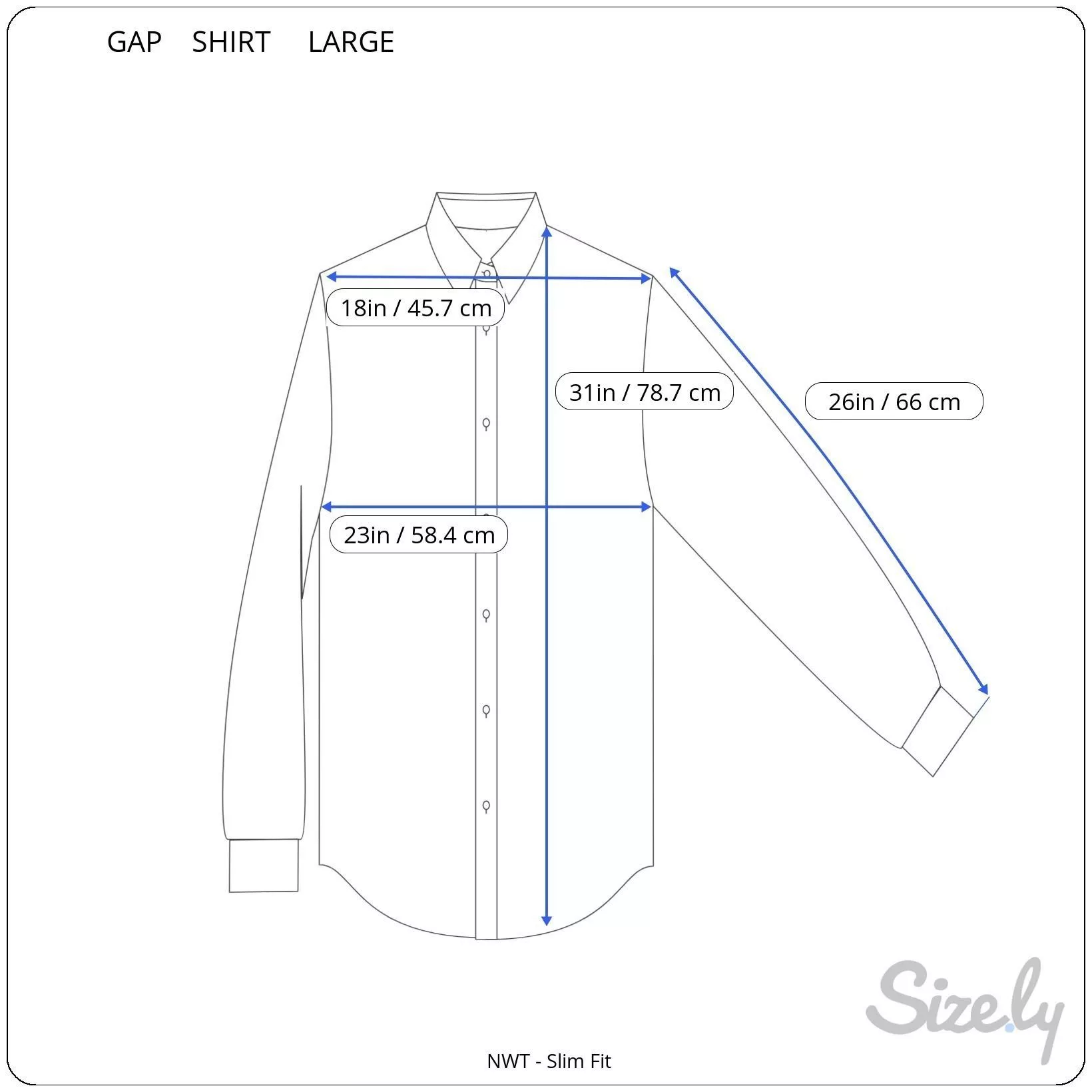 Gap Shirts Button Ups Gap Blue White Gingham Checkered Long Sleeve Button Down Shi