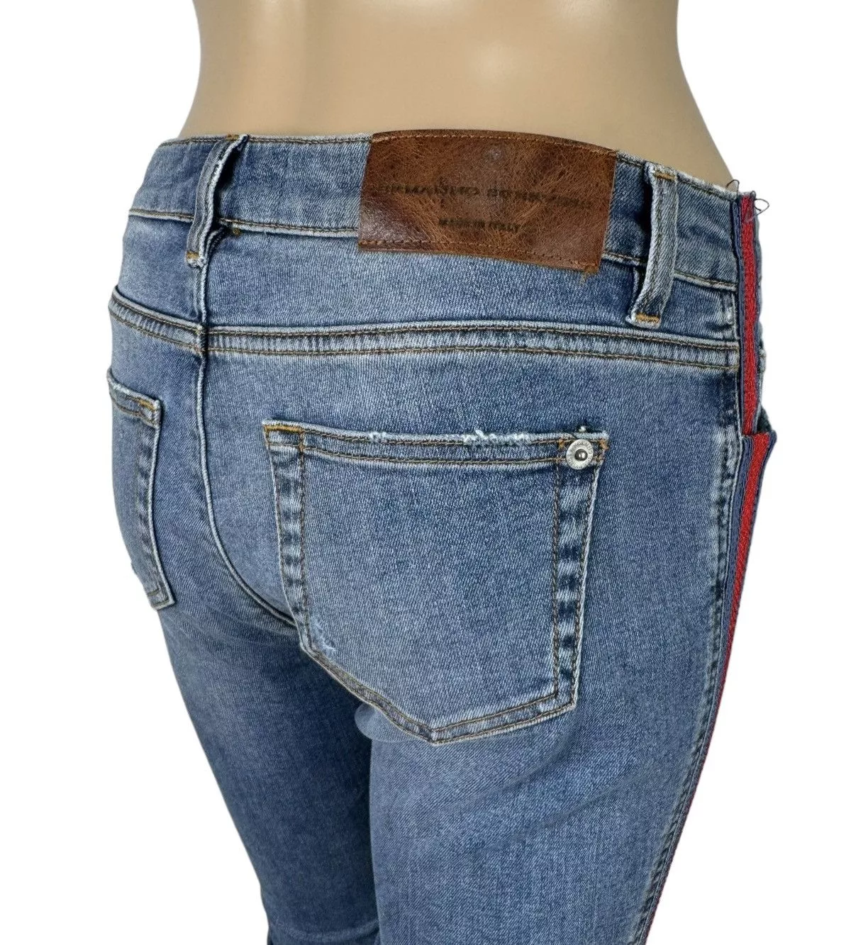 Ermanno Scervino Jeans Ermanno Scervino Slim Jeans Cropped size 40 Blue