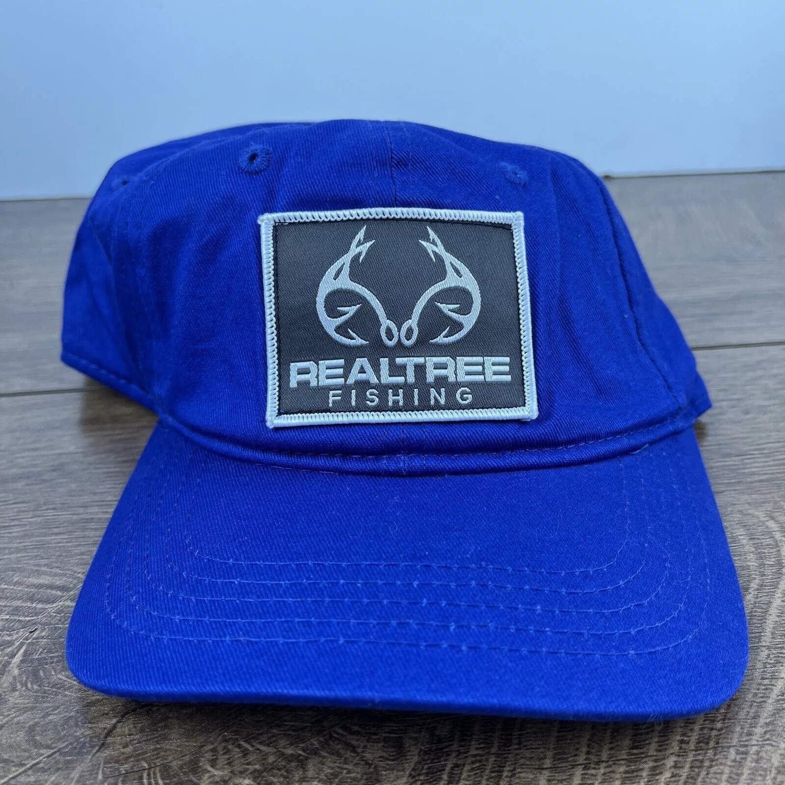 Realtree Hats Realtree Fishing Hat RealTree Adult Blue Hat Adjustable Blue