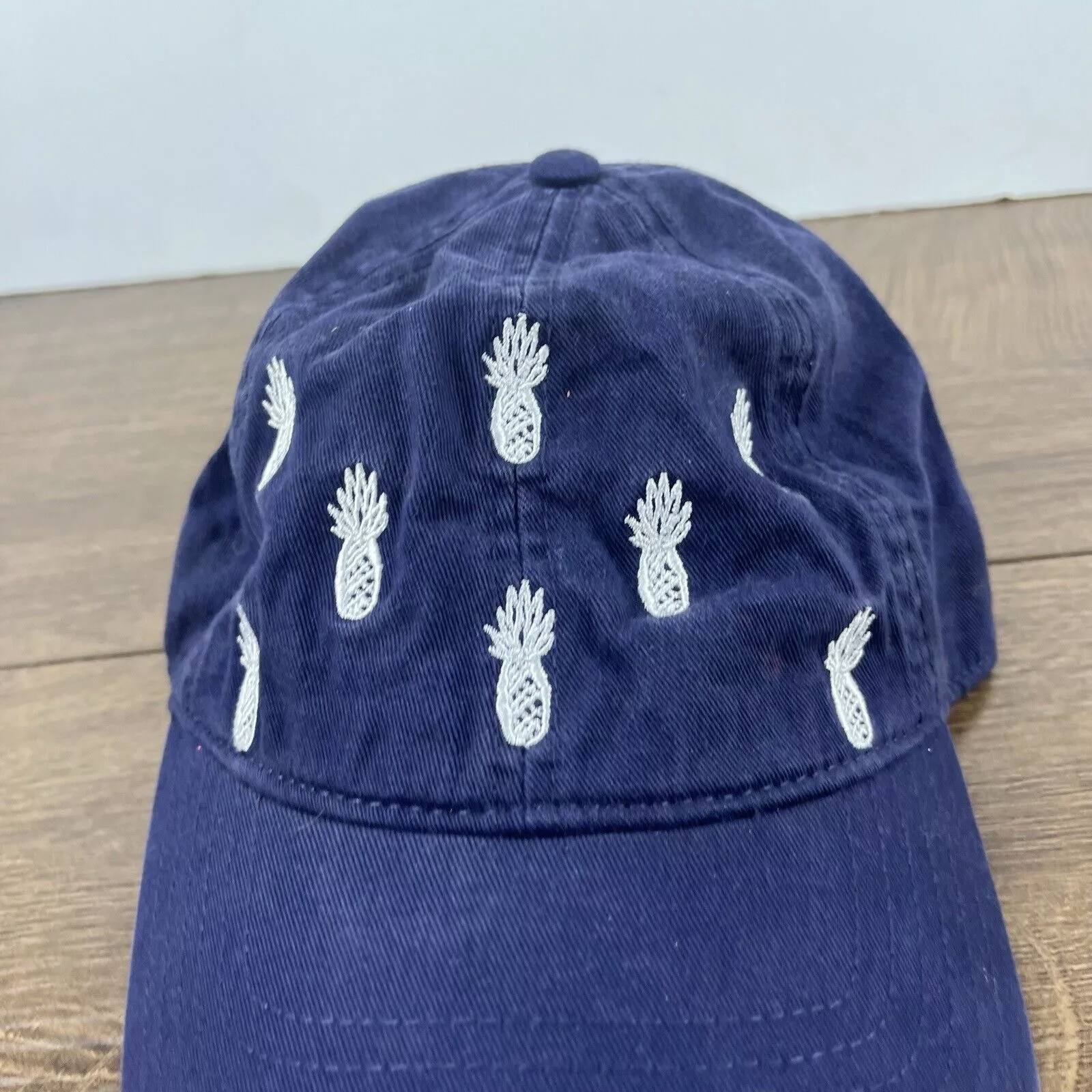 Other Hats Other Pineapple Hat Blue Pineapple Adjustable Hat Blue Adjustable