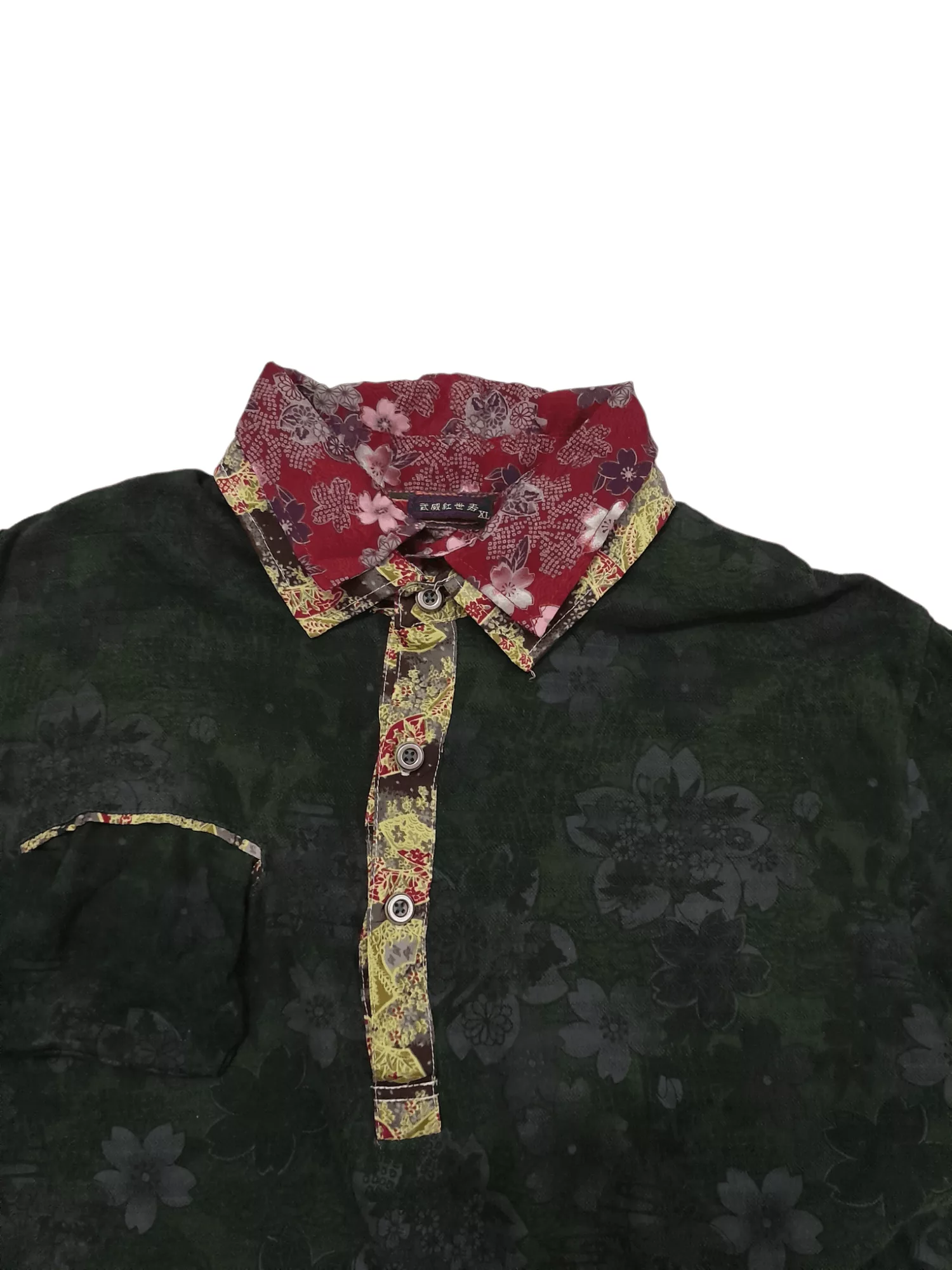 Other Polos Other Japanese Classic Script Double Collar (F289) Green