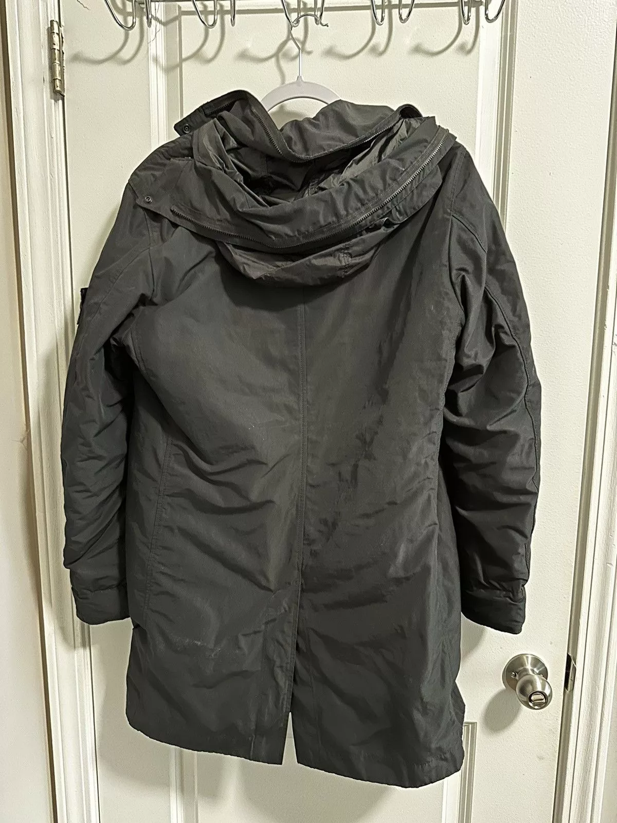 Stone Island Parkas 2 Items | Stone Island Coat + Soft Shell Jacket Black