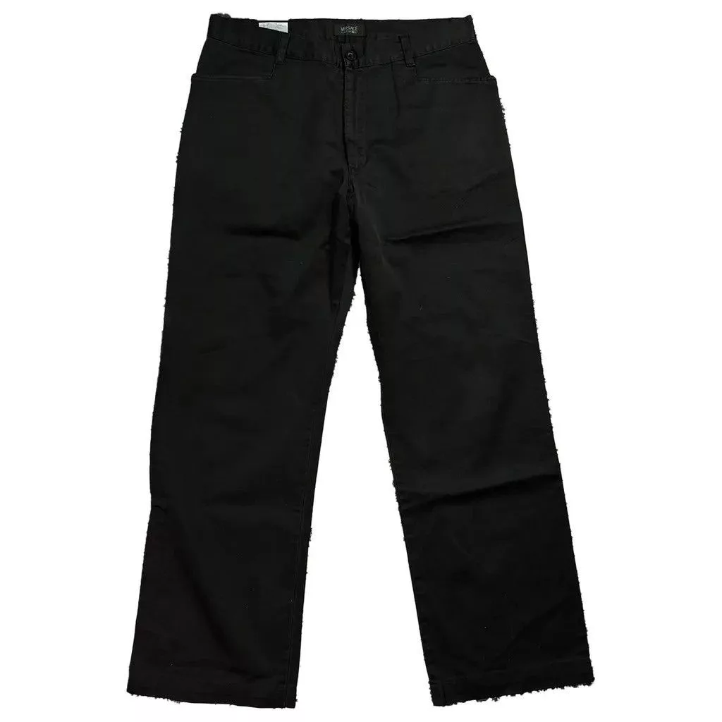 Versace Sweatpants Joggers Versace Pants Black Size 34