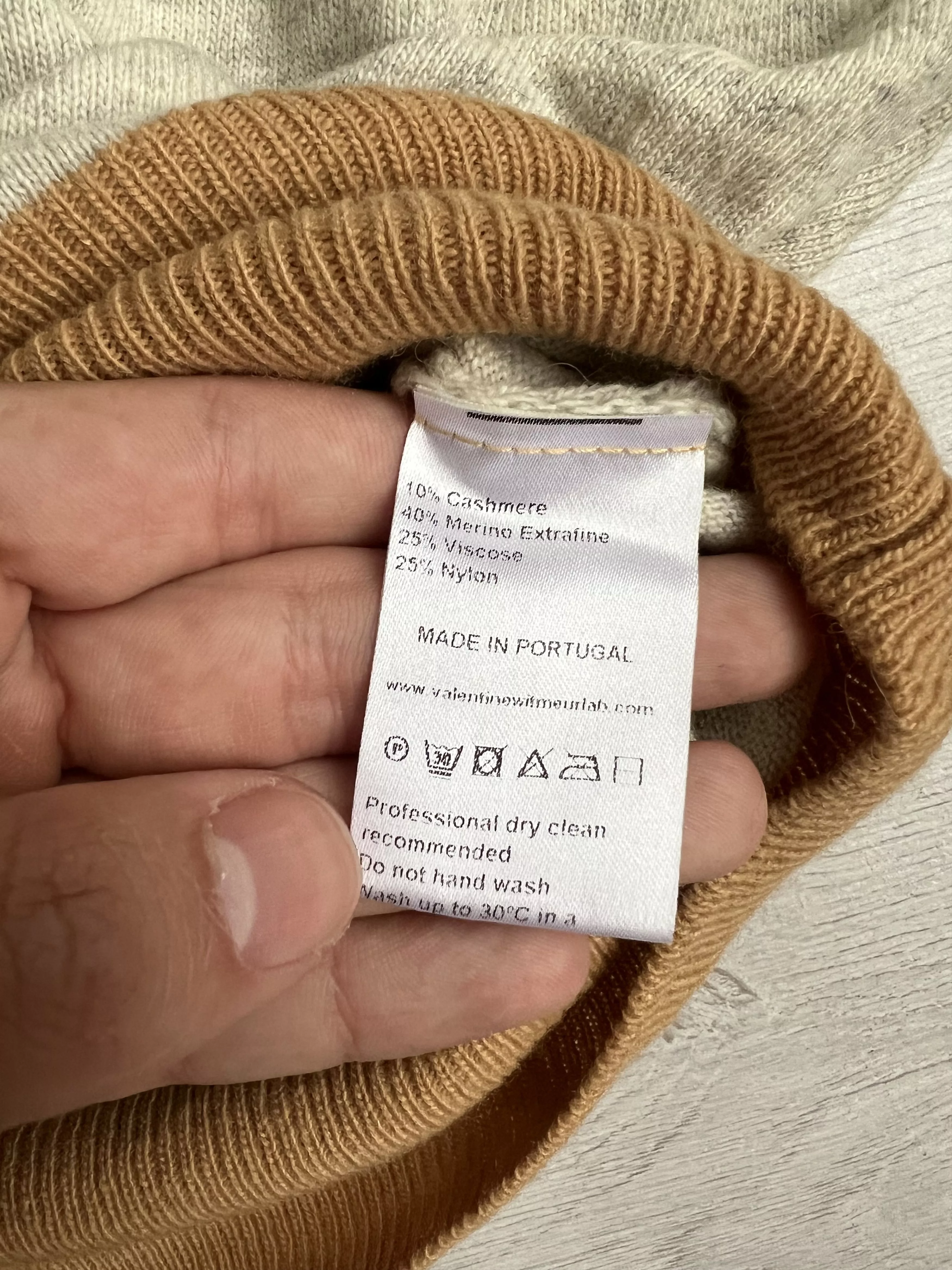 Other Sweaters Other Valentine Witmeur Lab Turtleneck Pullover Beige