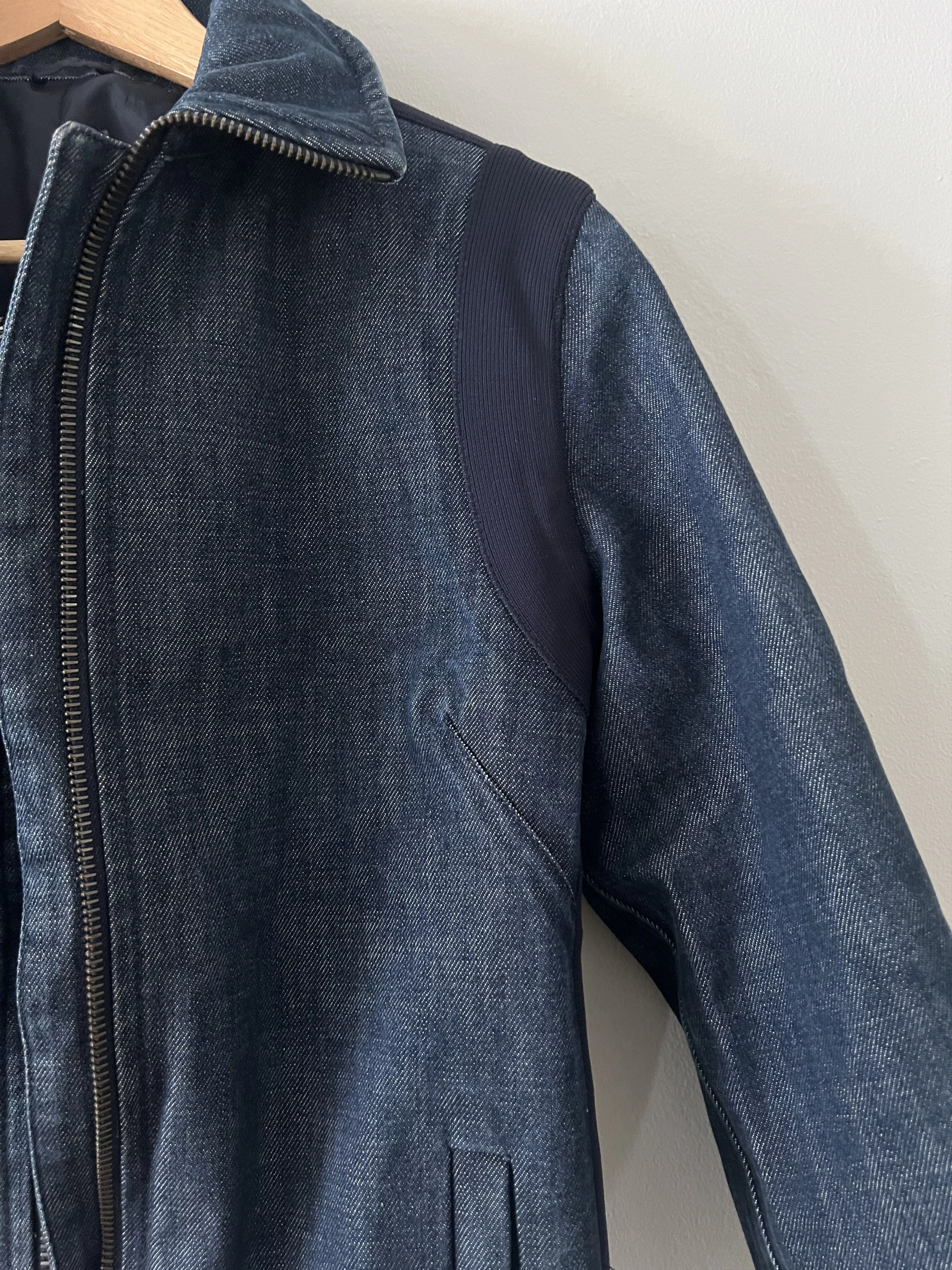 Prada Denim Jackets Prada denim Ski padded jacket Blue