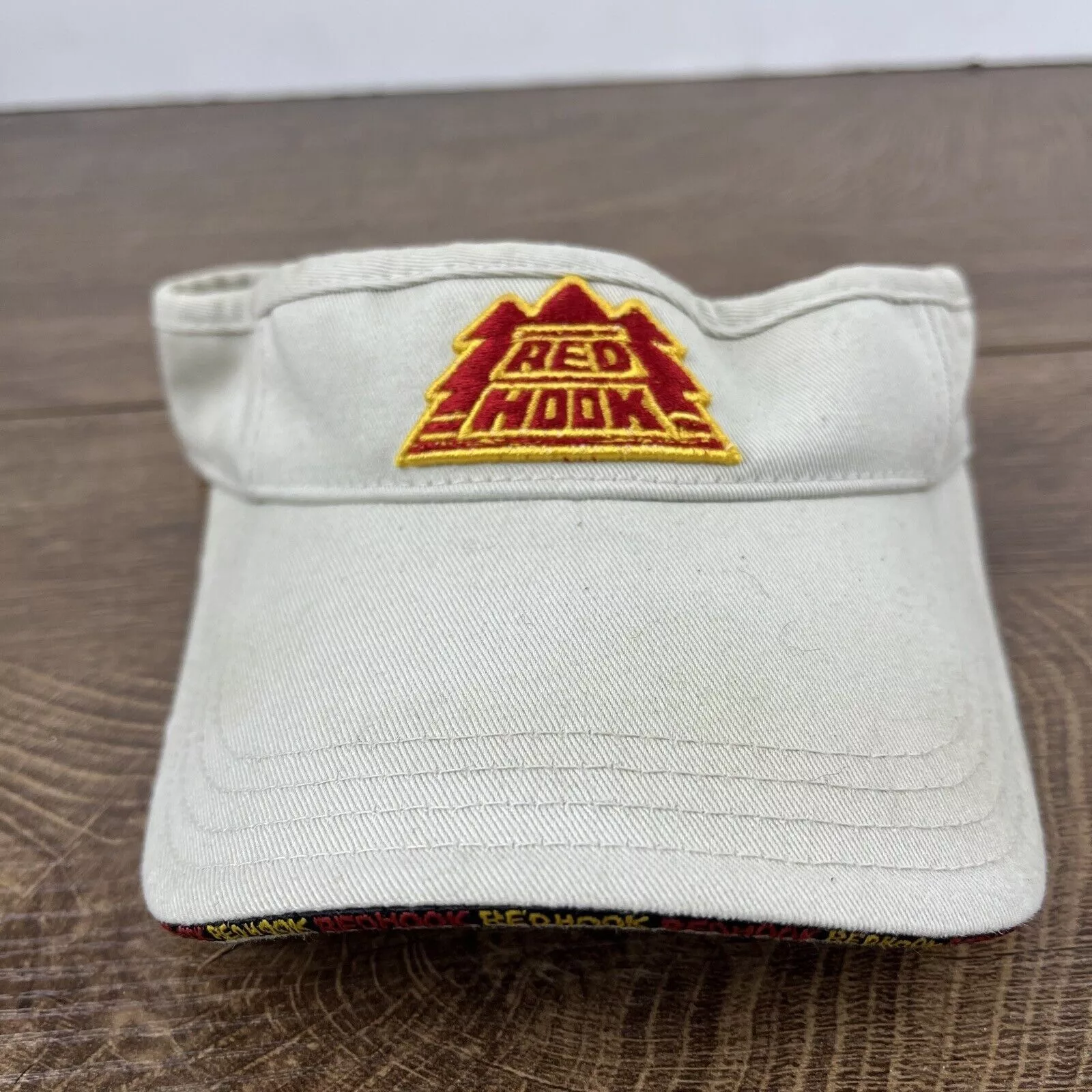 American Needle Hats Red Hook Visor Hat Red Hook American Needle Adjustable Adult Brown