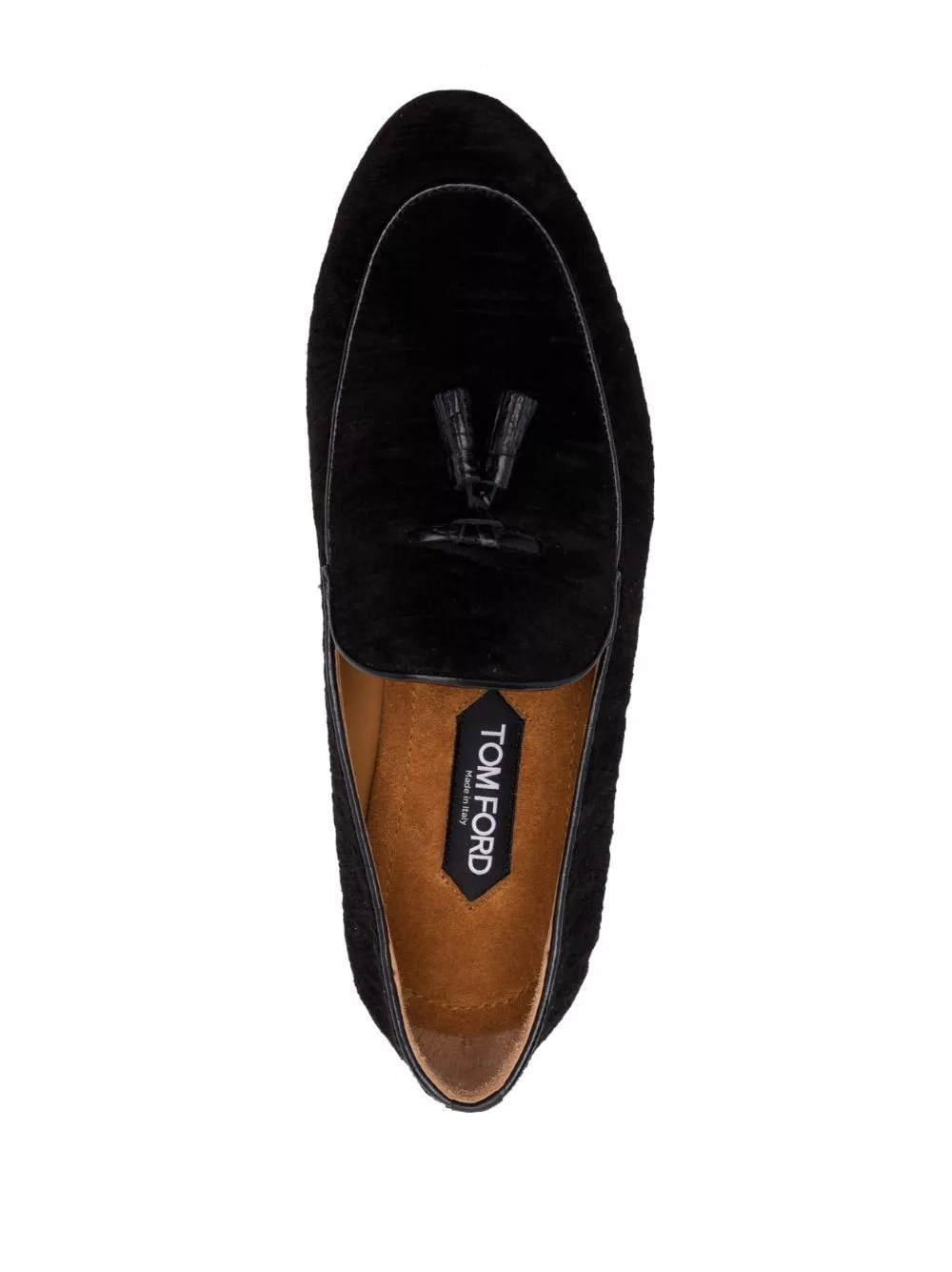 Tom Ford Formal Shoes Tom Ford Liam Suede Loafers Black