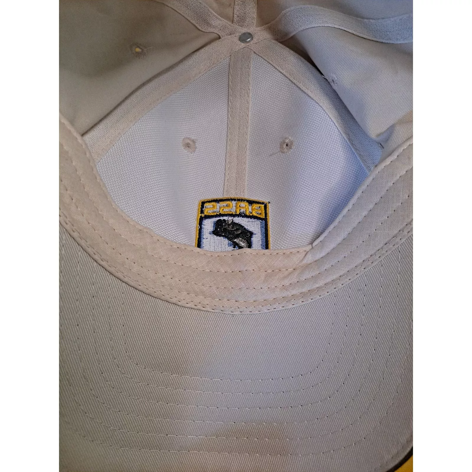 Other Hats Other Bass Hat with Fish on Front Adjustable Baseball Hat Cap Brown