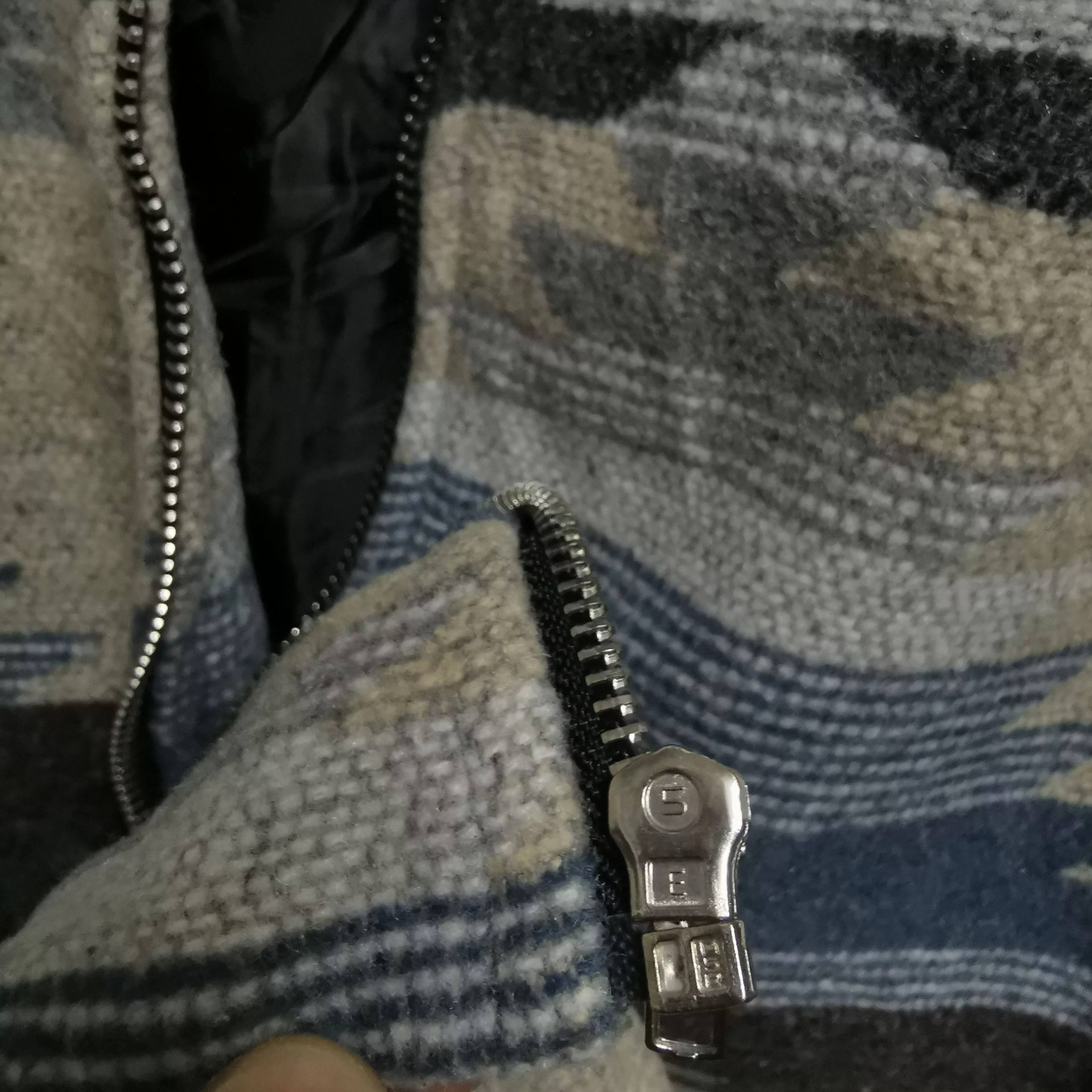 Native Bombers Native × Vintage Vintage Navajo bomber jacket Multi