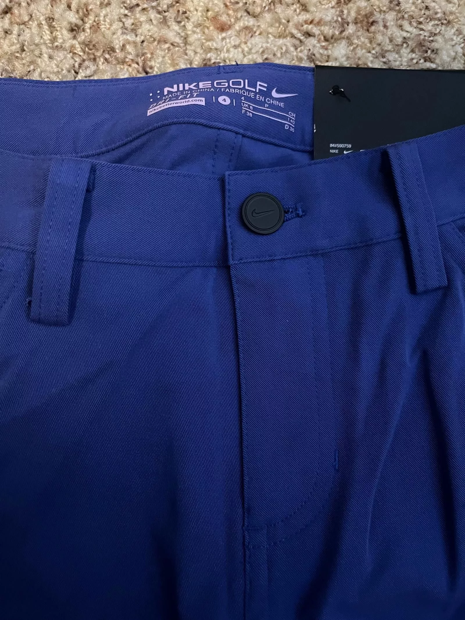 Nike Pants Nike Women's Slim Fit Golf Pants Blue
