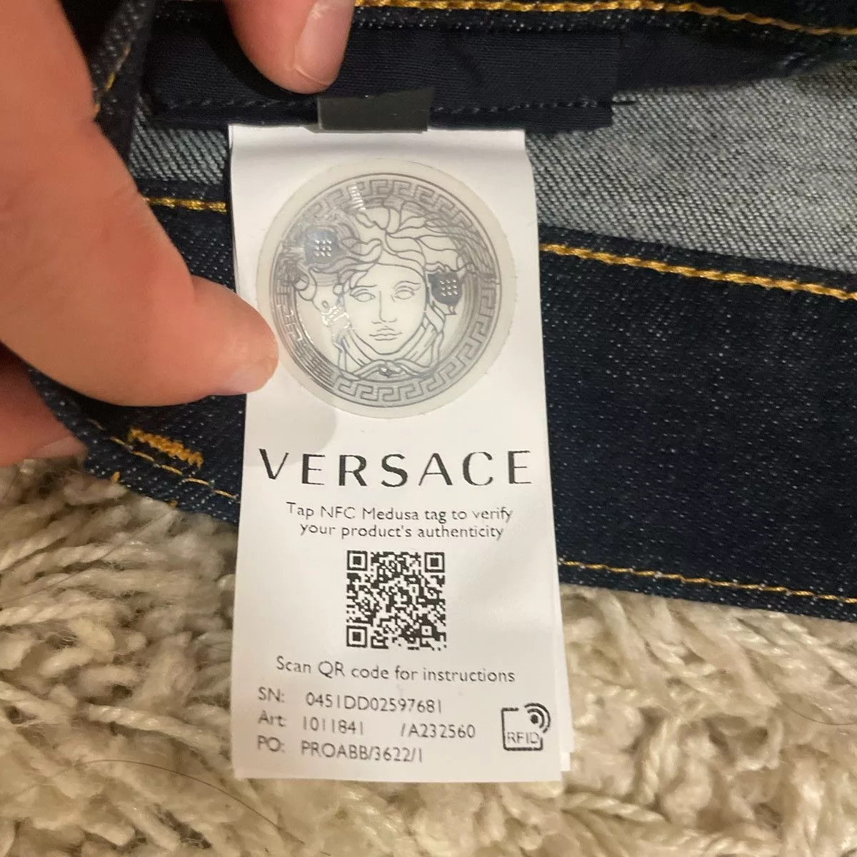 Versace Denim Versace Jeans Blue