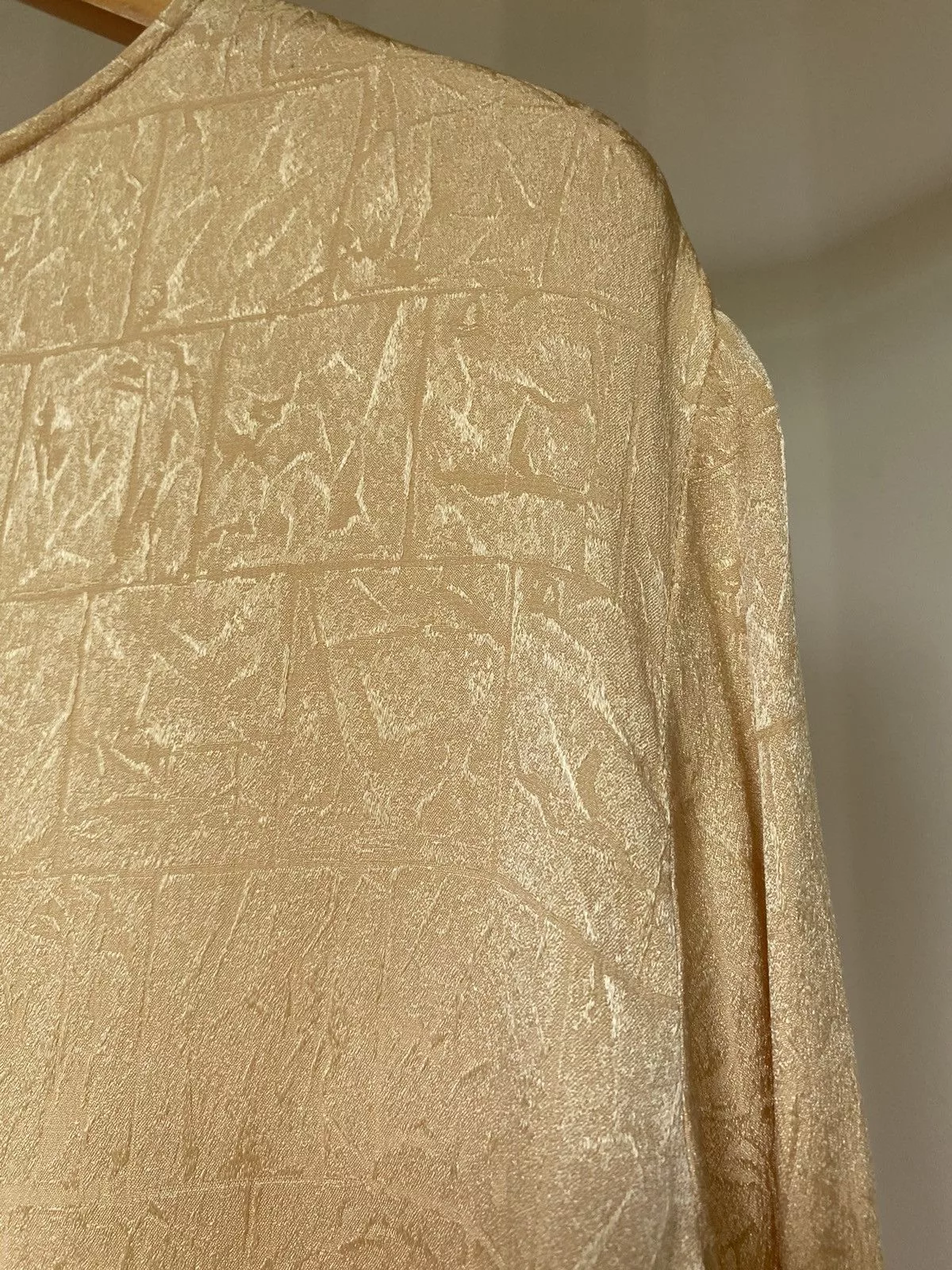 Valentino Blouses Valentino vintage silk blouse Yellow