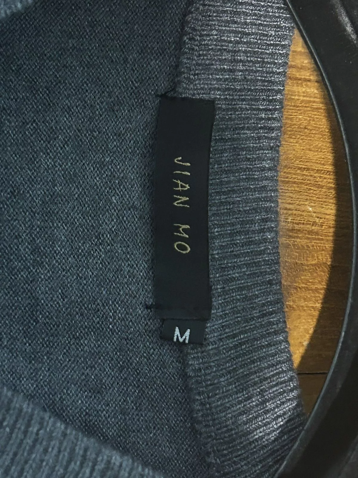 Designer Sweaters Knitwear Designer × Shanghai Tang × Vintage Jian mo grey knit vest Gray