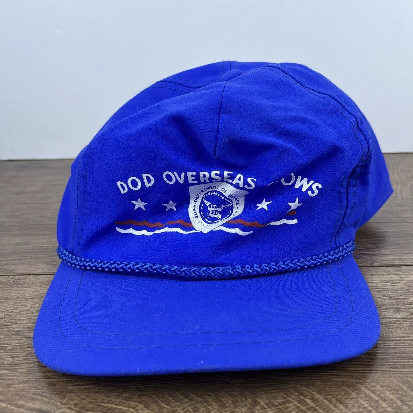 Other Hats Other DOD Overseas Shows Hat DOD Blue Hat Snapback Adjustable Adul