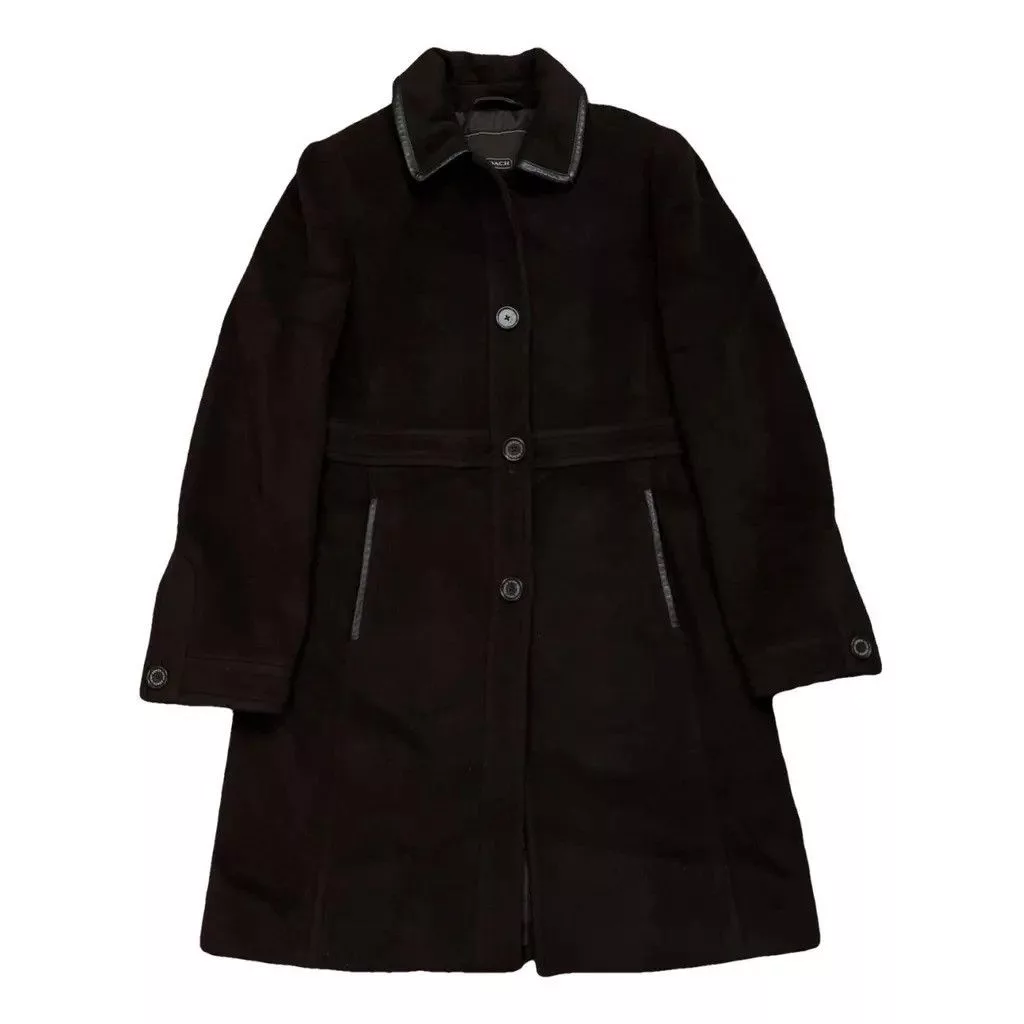 Coach Coats Coach Wool Coat Size: S Brown