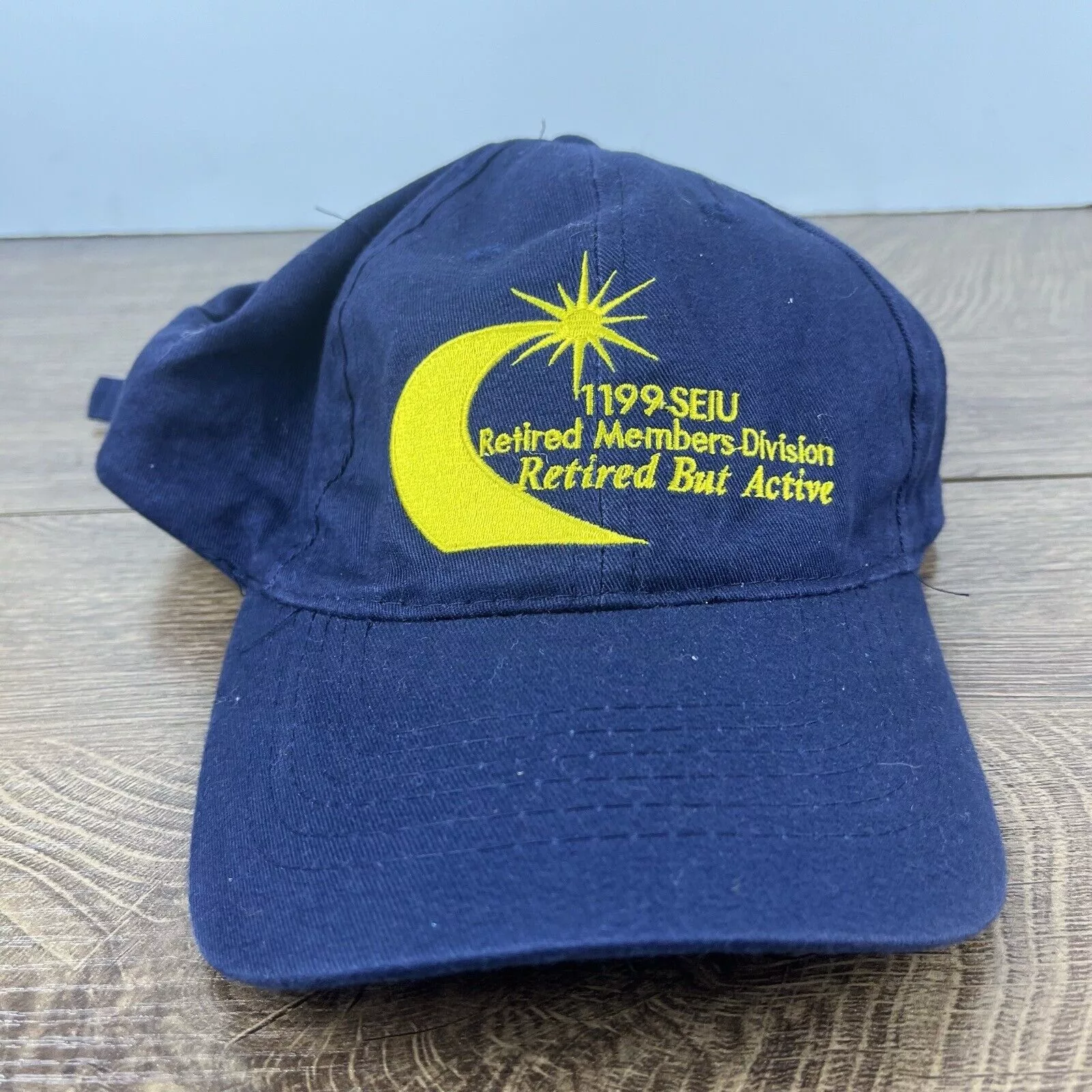 Other Hats Other 1199 SEIU Hat Retired Active Adjustable Hat Blue Adjustable