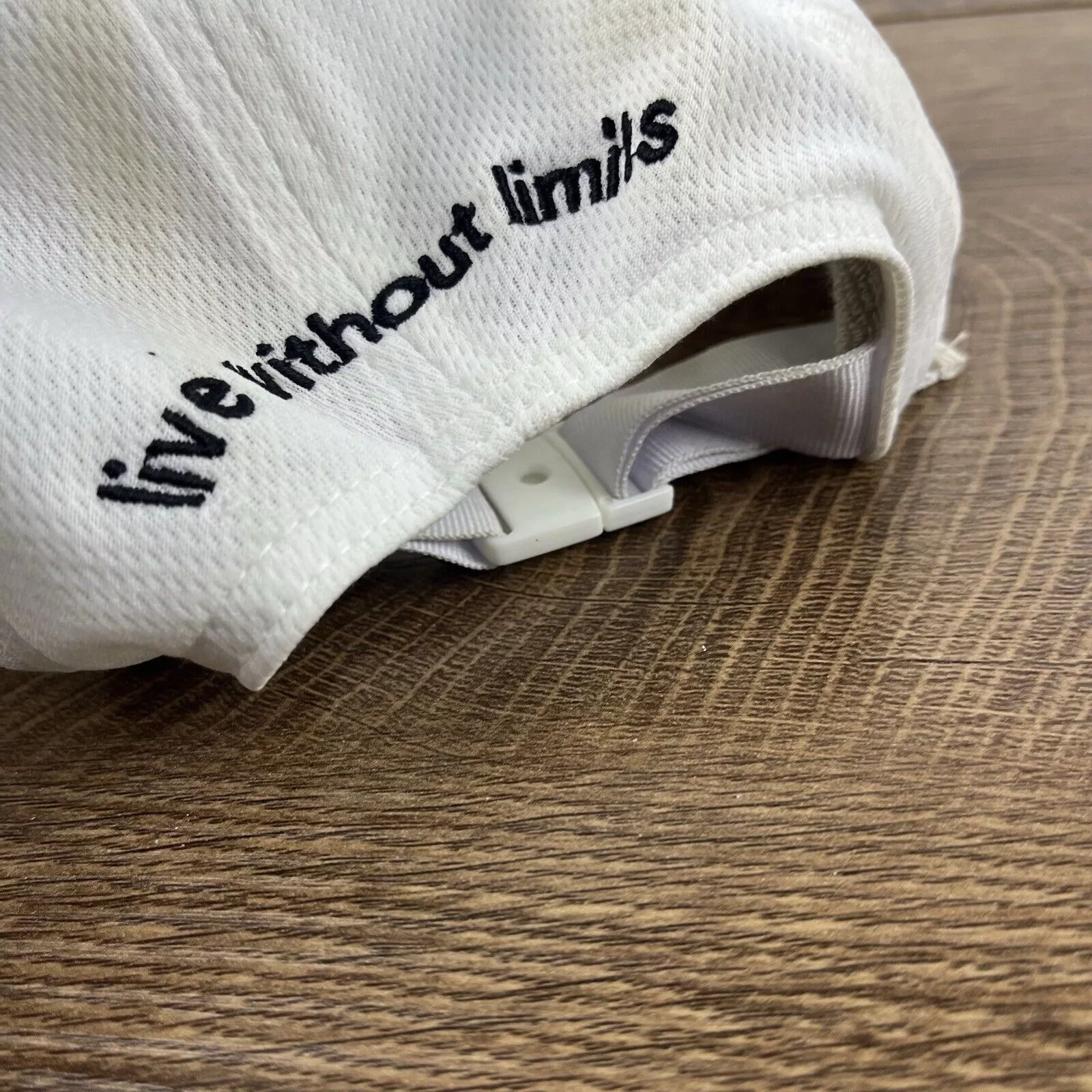 Other Hats Other Life Without Limits Hat White Cap Hat Adjustable Hat White A
