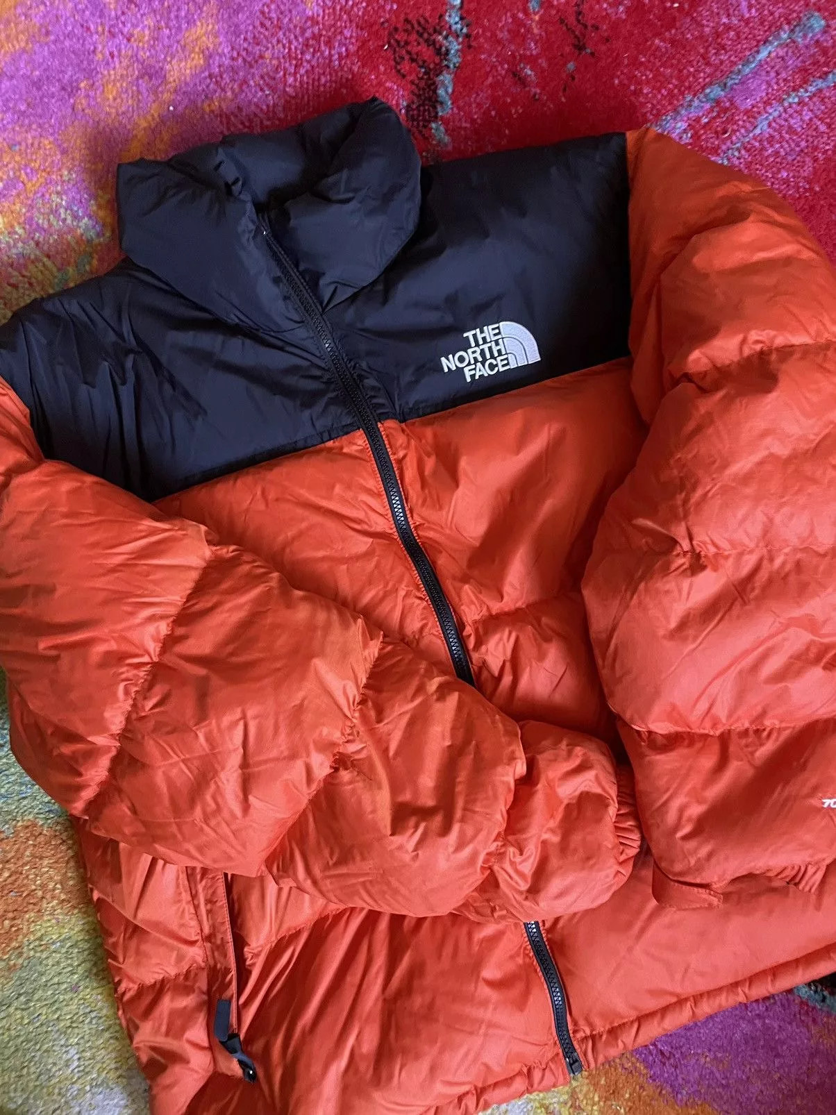 The North Face Heavy Coats The North Face The New Face Orange