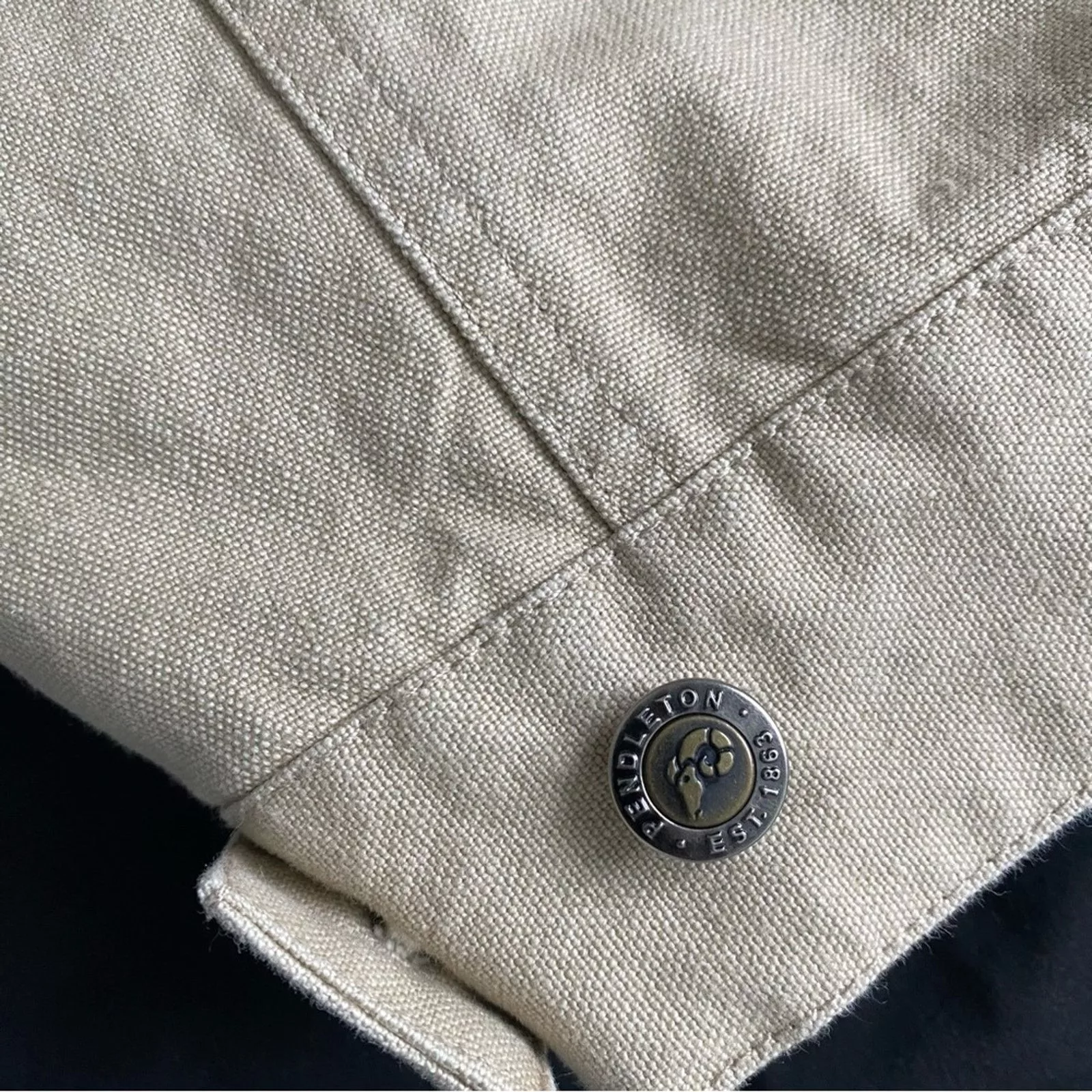 Pendleton Jackets Vintage Pendleton Trucker Jacket Brown
