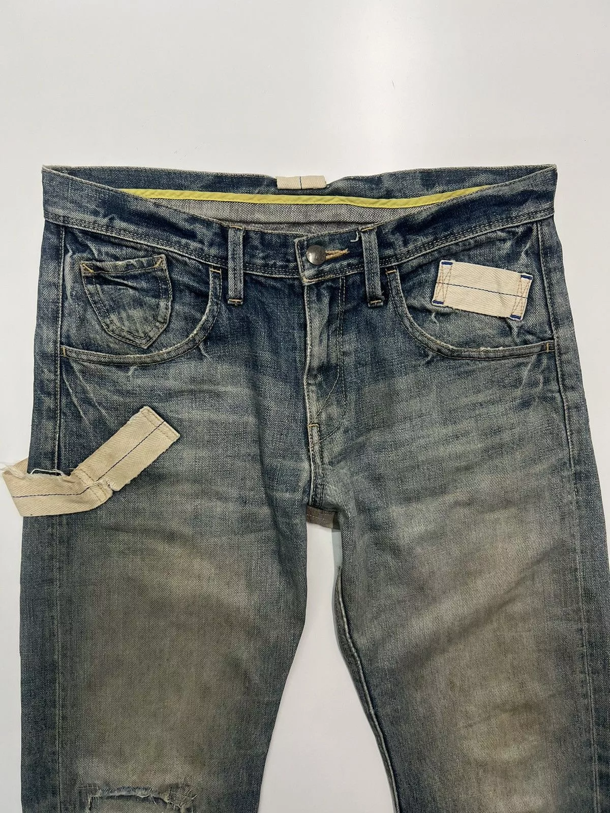 R.NEWBOLD DENIM JEANS SIZE 32 Blue