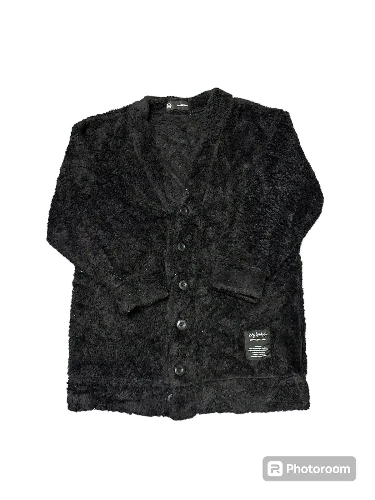 GU Light Jackets GU × Undercover GU X UNDERCOVER FLEECE JACKET Black