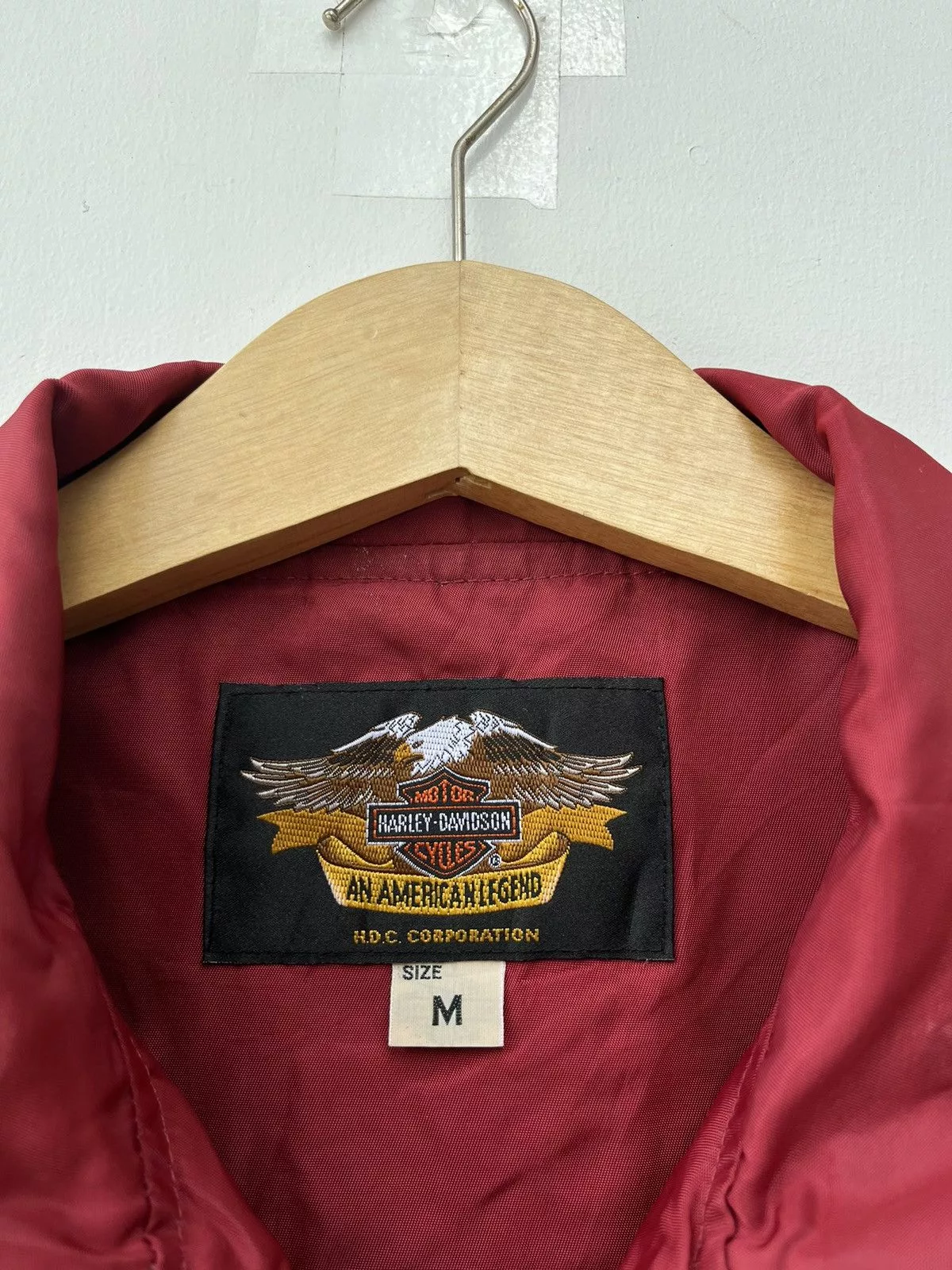 Harley Davidson Light Jackets Harley Davidson × Vintage Harley Davidson ‘IRON HUMS WHEN ITS HAPPY’ Rider Jacket Multi