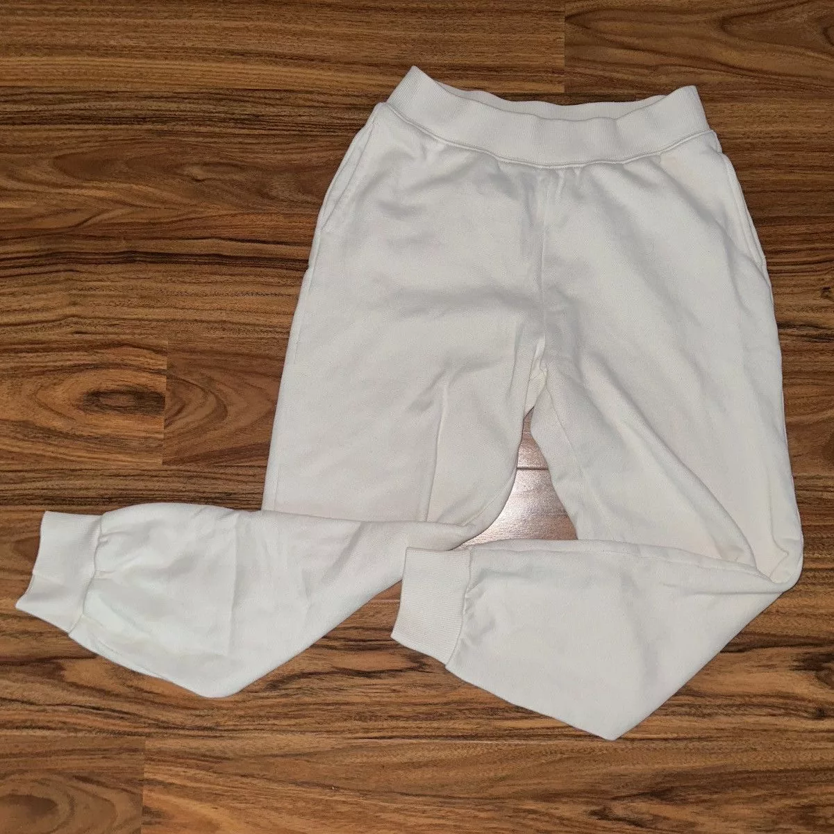 Forever 21 Joggers Forever 21 Pants White