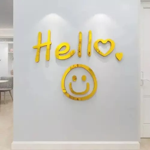 Designer Miscellaneous Designer Acrylic Wall Stickers Multi Streetwear