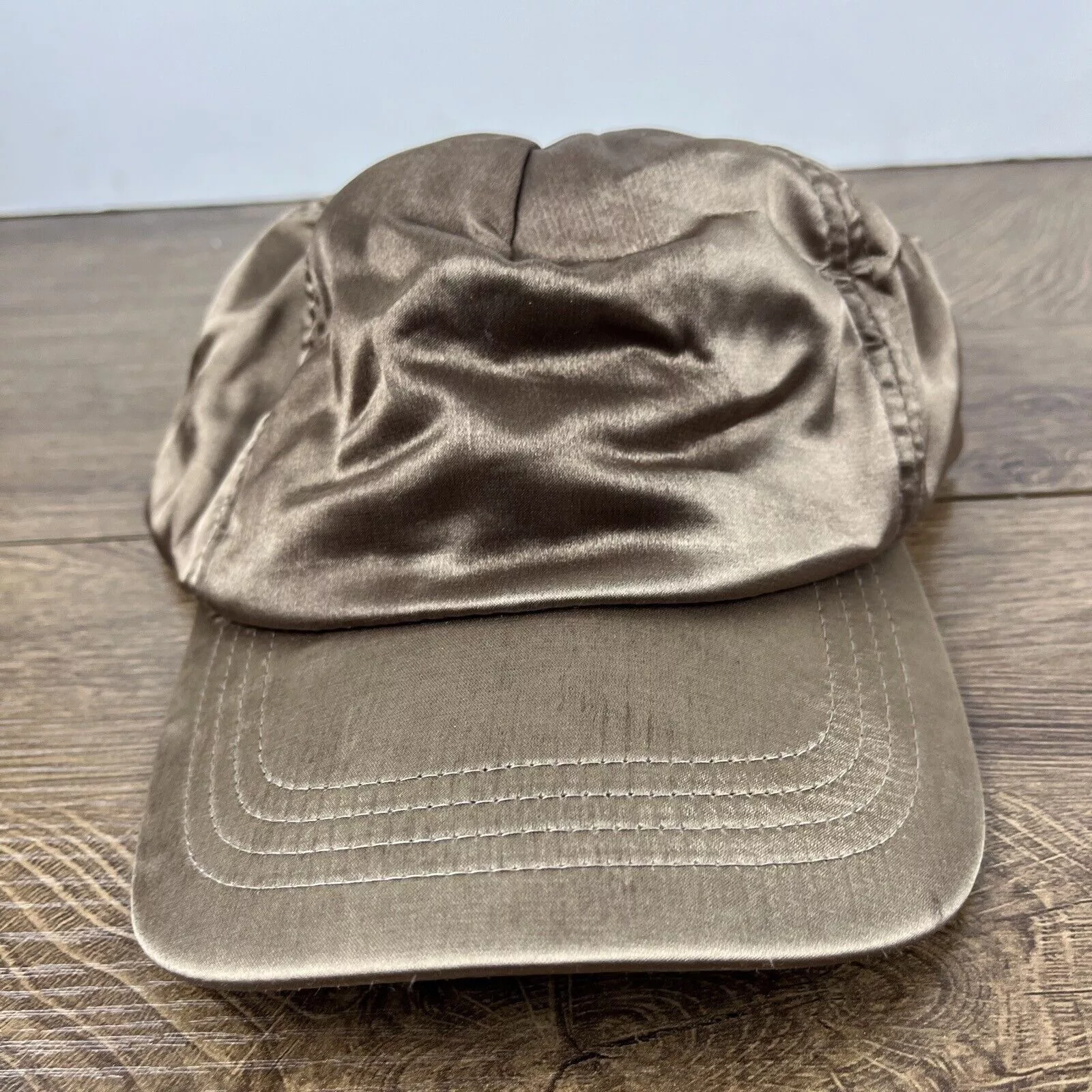 Other Hats Other Brown Mesh Hat Tan Brown Hat Adjustable Tan Adult Size Hat