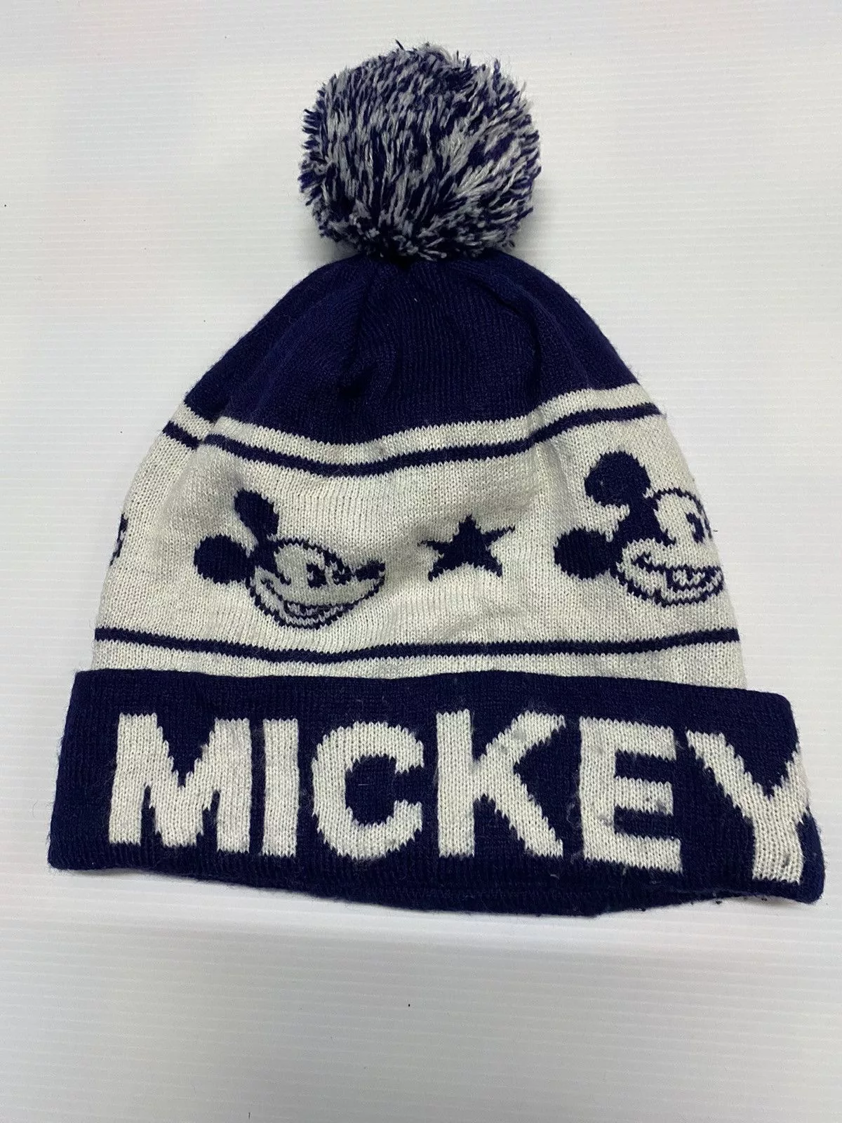Cartoon Network Hats Cartoon Network × Mickey Mouse × Vintage Vintage Mickey Mouse Full Print Beanie Hat Multi