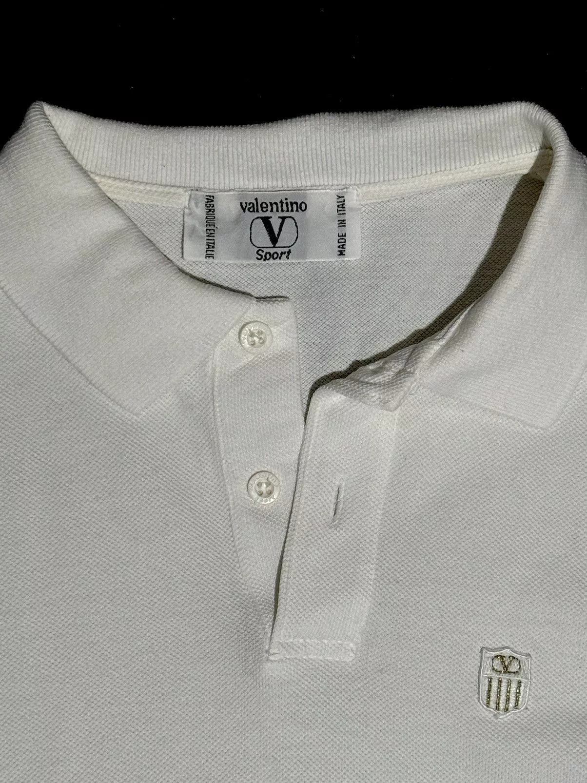 Valentino Polos Valentino Golf Shirt White