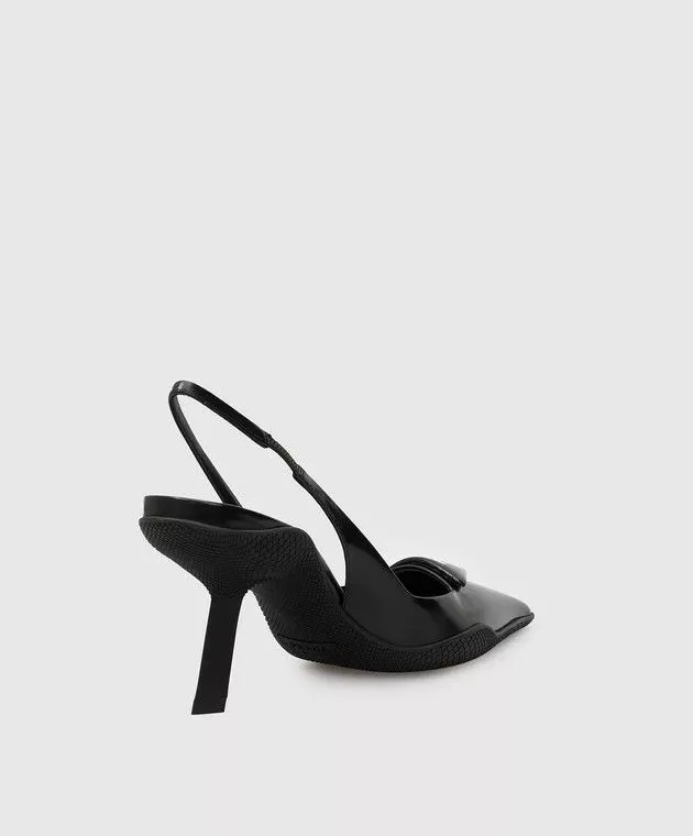 Prada Heels Prada o1la1rc1a0724 Heeled Pump in Black