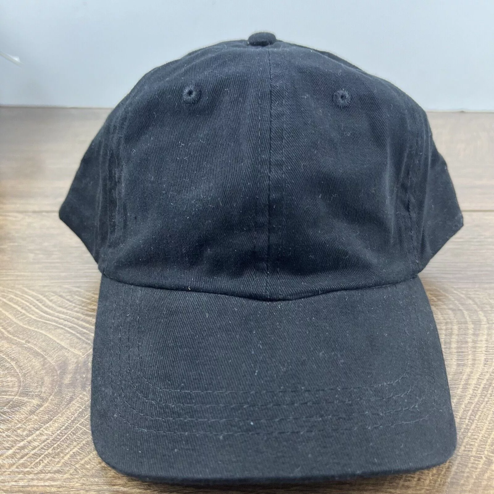 Other Hats Other Adult Baseball Cap Hat Black Cap Hat Adjustable Hat Black Ad