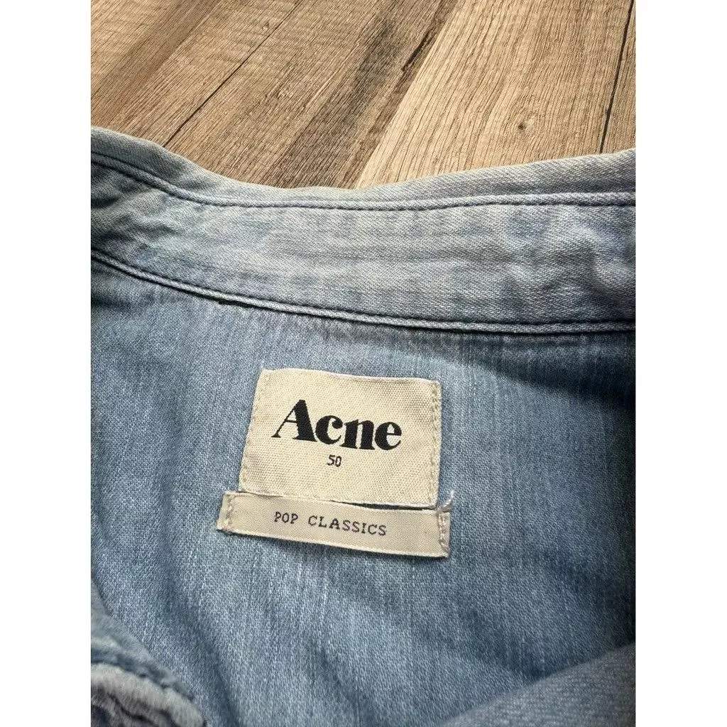 Acne Studios Shirts Button Ups Acne Studios Acne shirt Size: M Blue