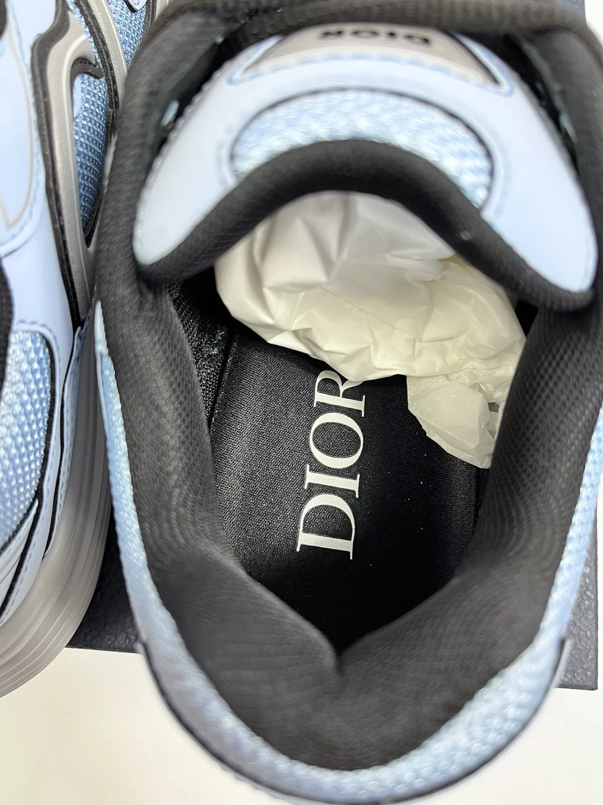 Dior Low Top Sneakers Dior B30 UNC BLUE CD RUNNER SNEAKERS