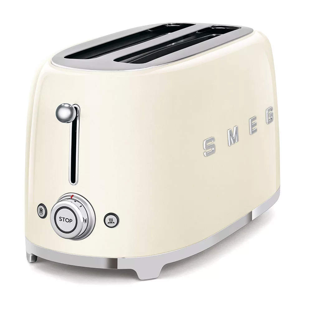 Cream 4 Slice Toaster